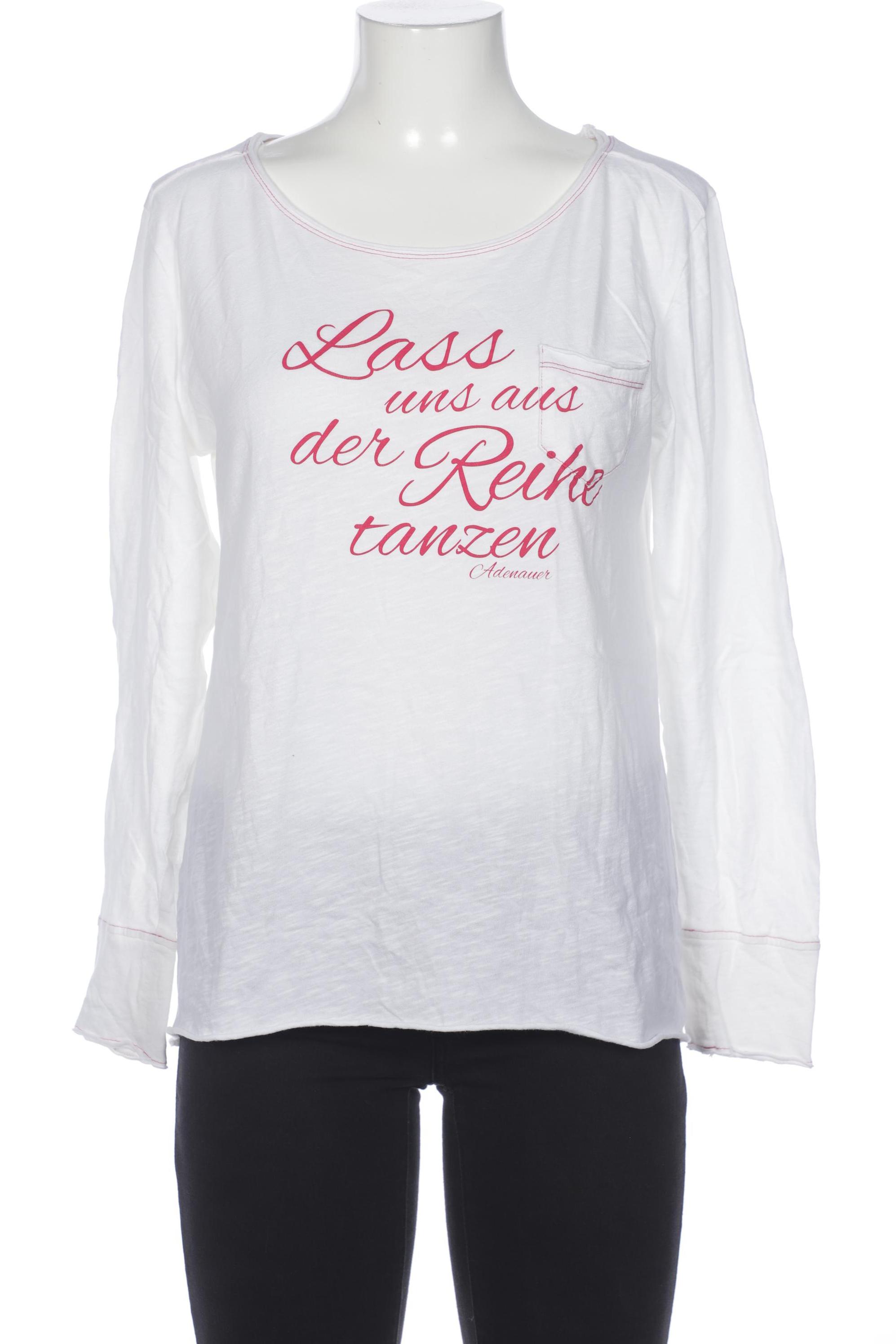 

Adenauer & Co Damen Langarmshirt, weiß