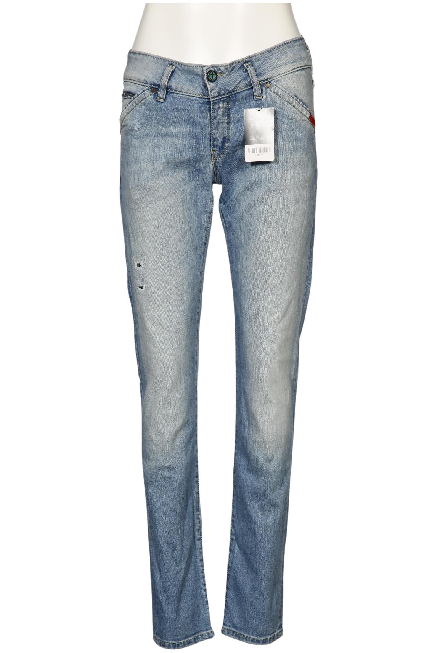 

Adenauer & Co Damen Jeans, hellblau, Gr. 29
