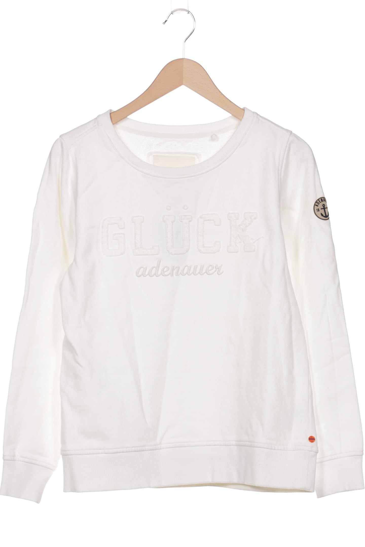 

Adenauer & Co Damen Sweatshirt, weiß, Gr. 38