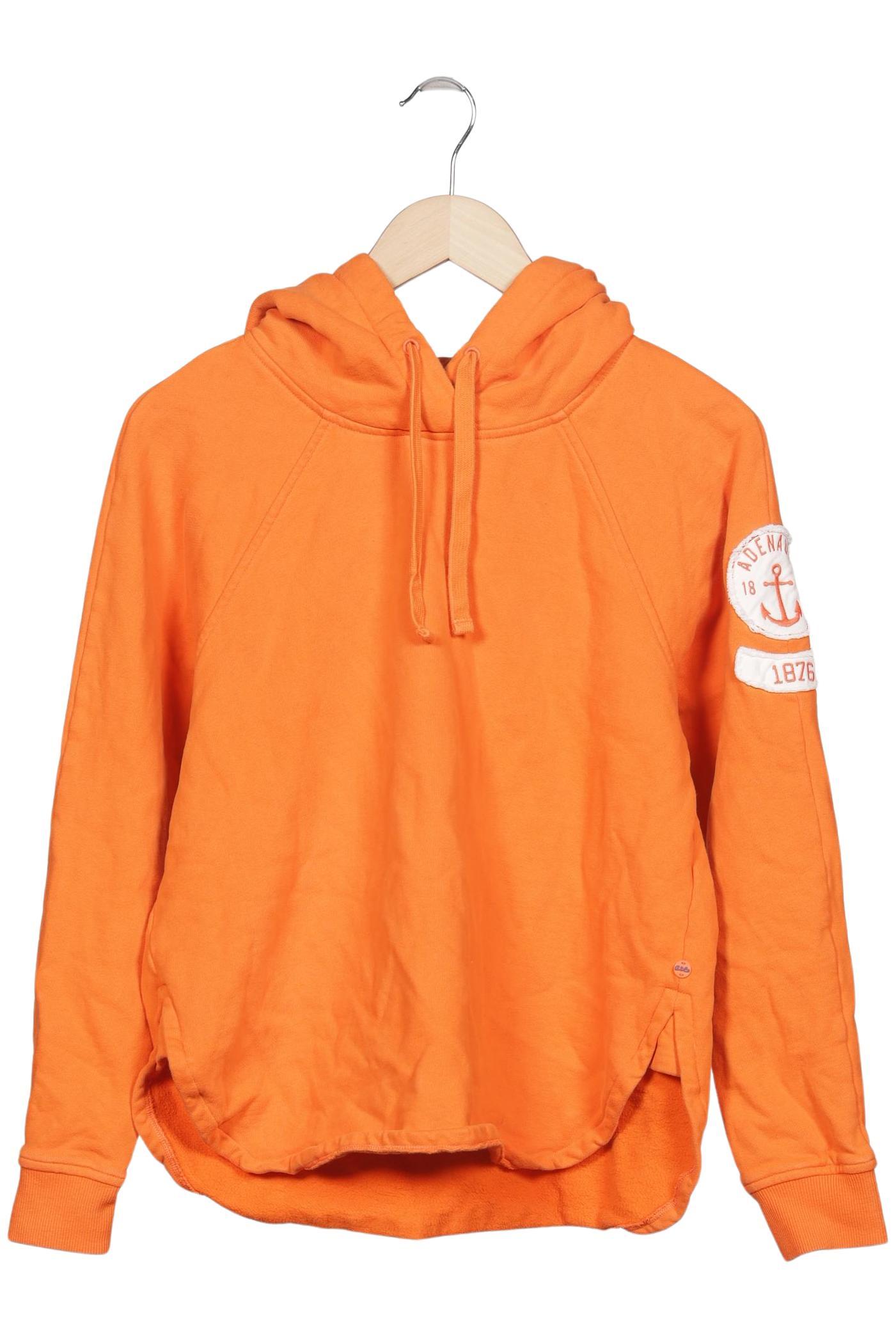 

Adenauer & Co Damen Kapuzenpullover, orange, Gr. 38