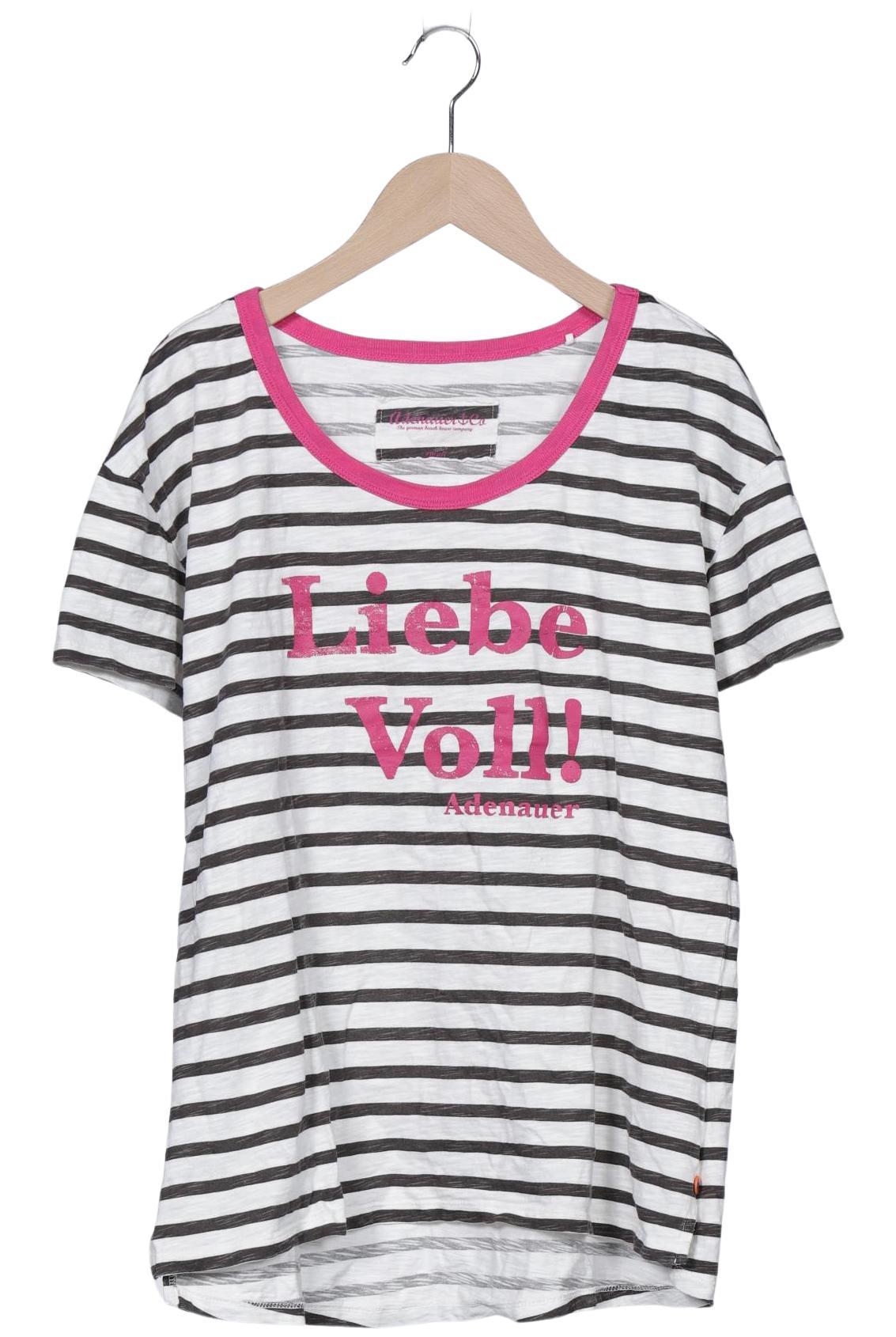 

Adenauer & Co Damen T-Shirt, weiß, Gr. 36