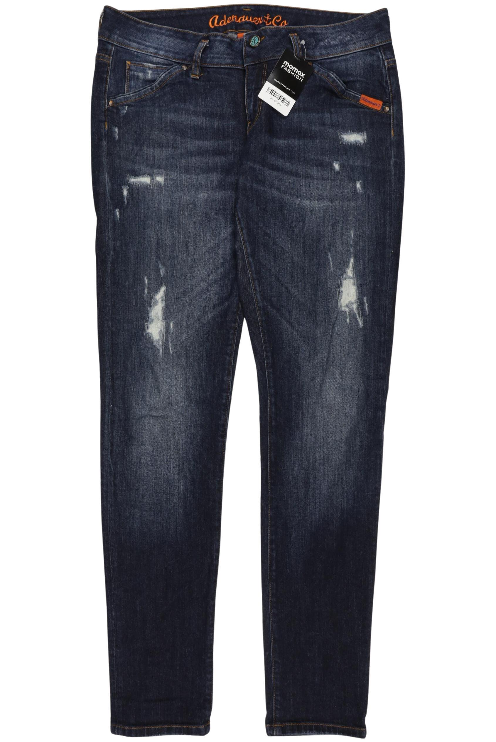 

Adenauer & Co Damen Jeans, marineblau, Gr. 34