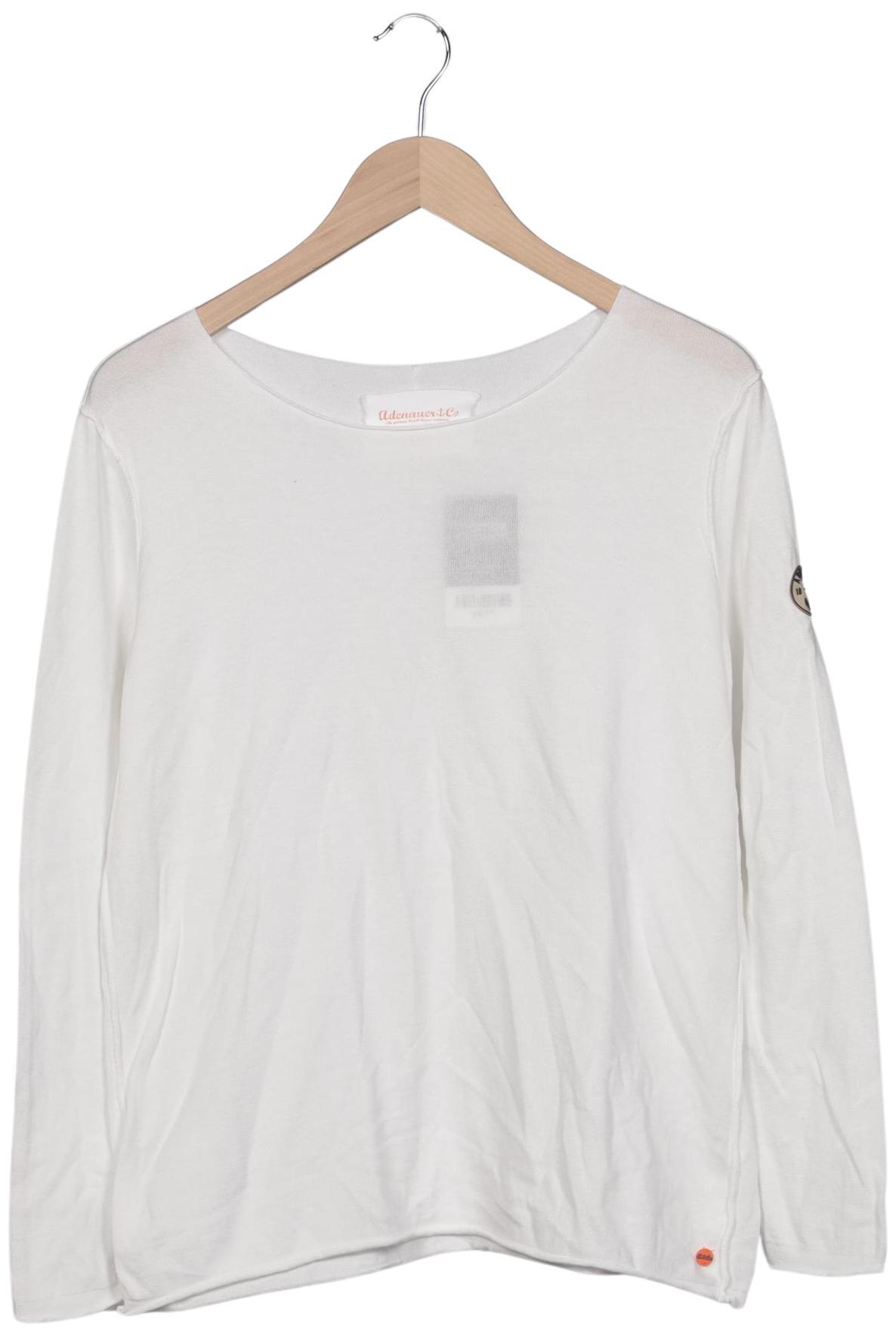 

Adenauer & Co Damen Pullover, weiß, Gr. 34