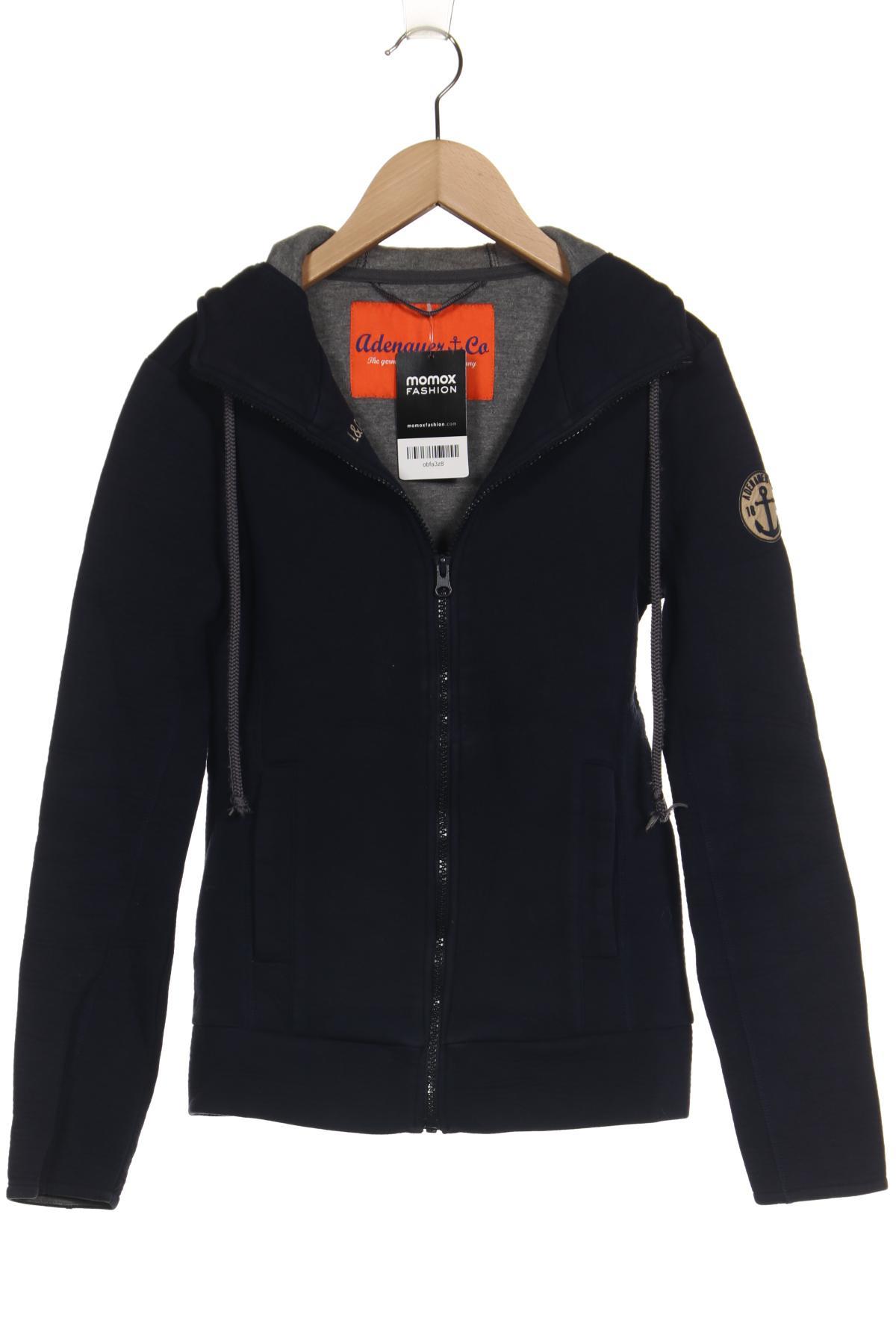 

Adenauer & Co Damen Kapuzenpullover, marineblau, Gr. 34