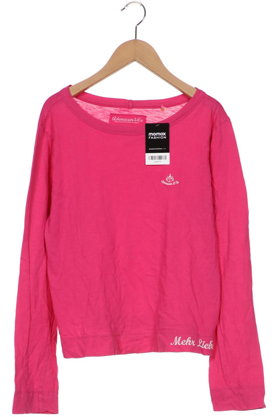 

Adenauer & Co Damen Langarmshirt, pink, Gr. 34