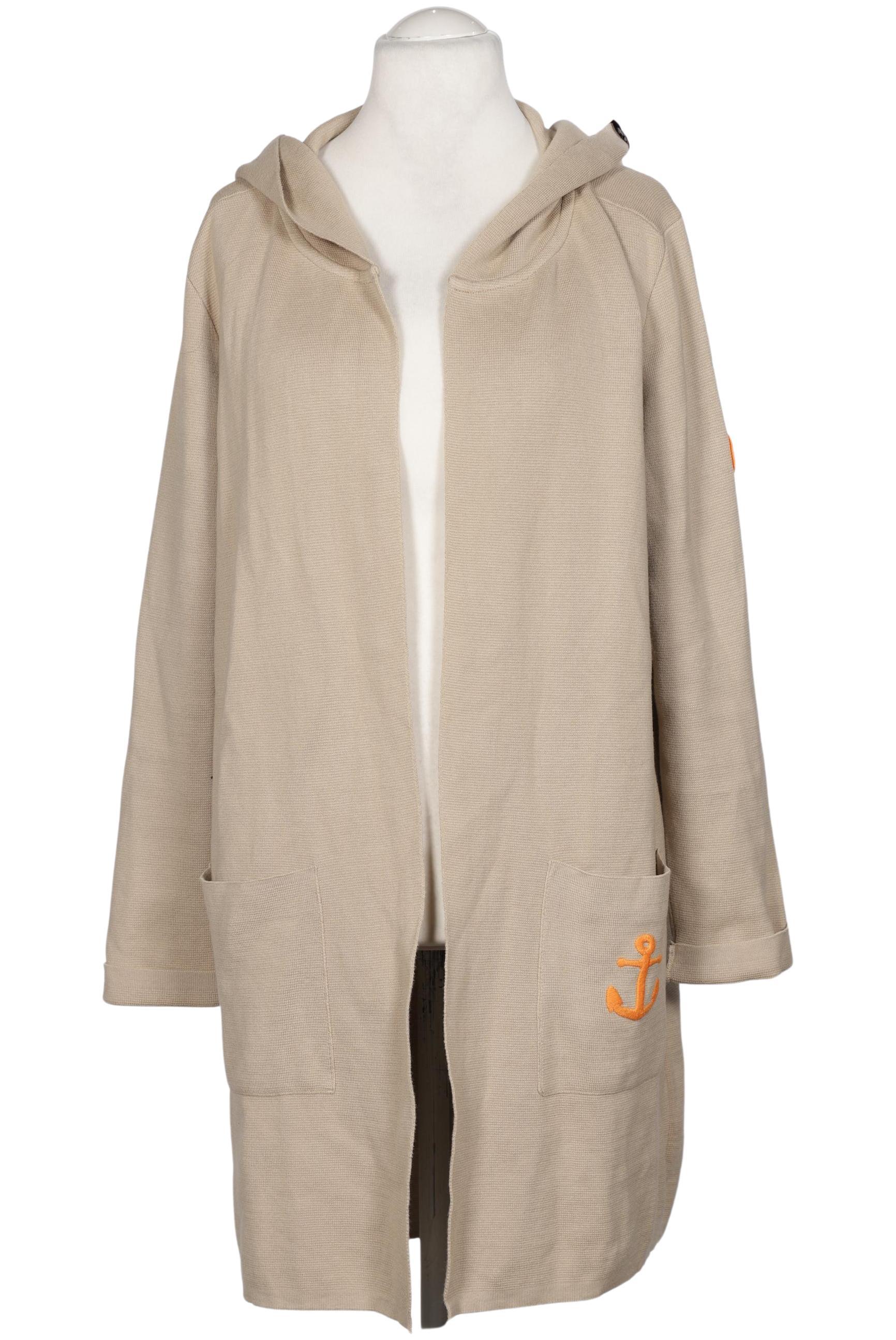 

Adenauer & Co Damen Strickjacke, beige, Gr. 42