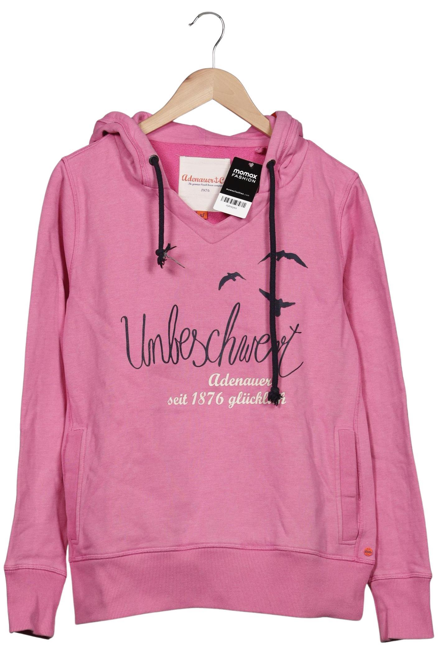 

Adenauer & Co Damen Kapuzenpullover, pink, Gr. 44
