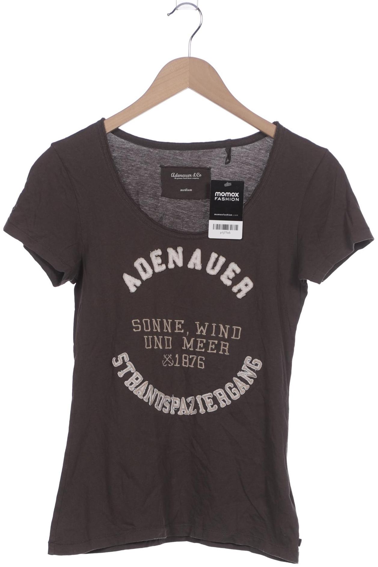 

Adenauer & Co Damen T-Shirt, grau, Gr. 38