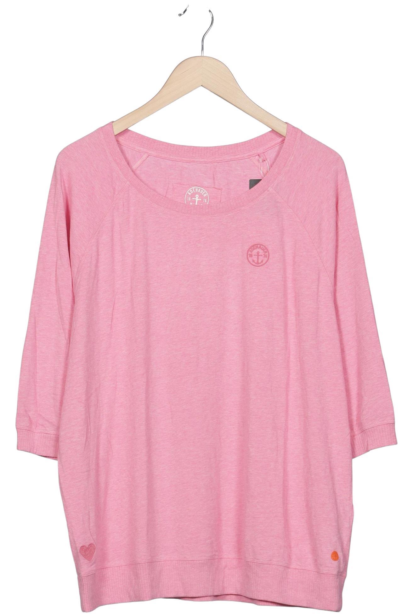 

Adenauer & Co Damen Langarmshirt, pink, Gr. 44
