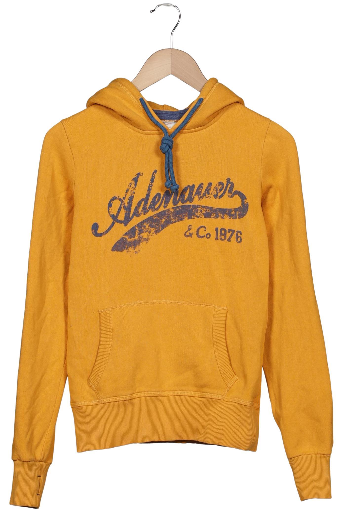 

Adenauer & Co Damen Kapuzenpullover, orange, Gr. 36