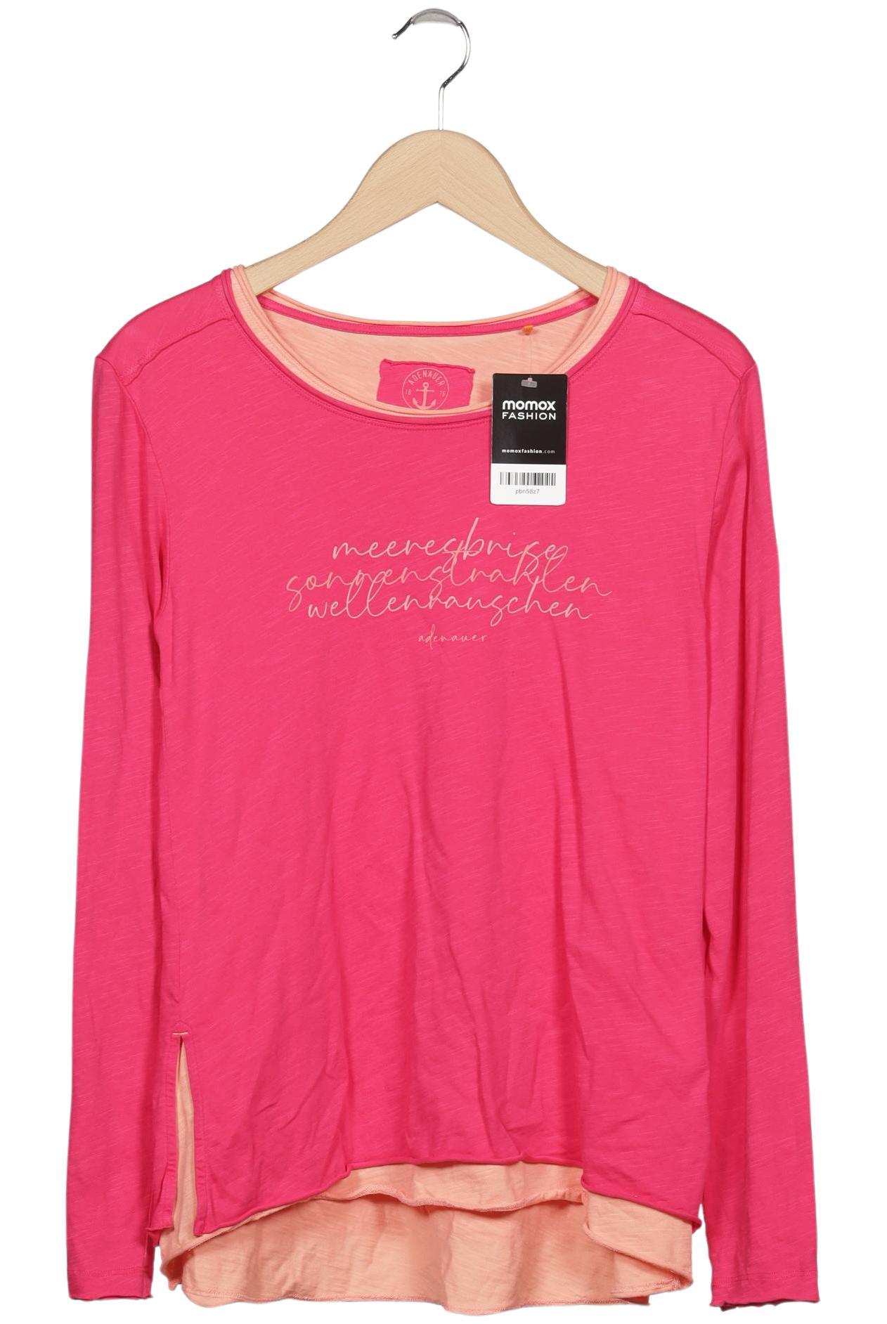 

Adenauer & Co Damen Langarmshirt, pink, Gr. 36
