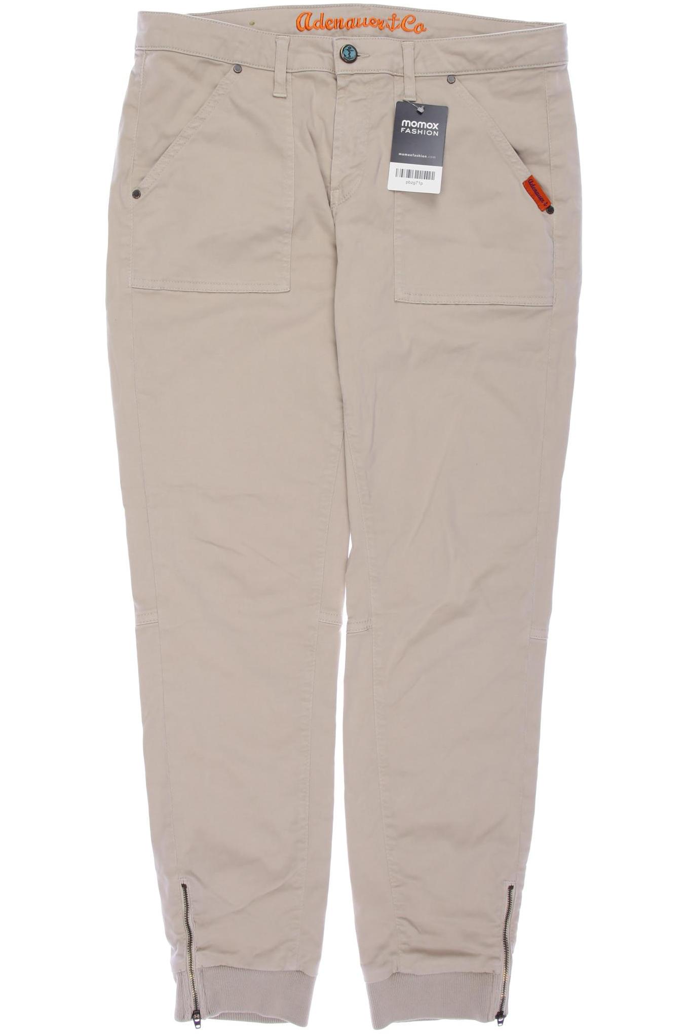 

Adenauer & Co Damen Stoffhose, beige