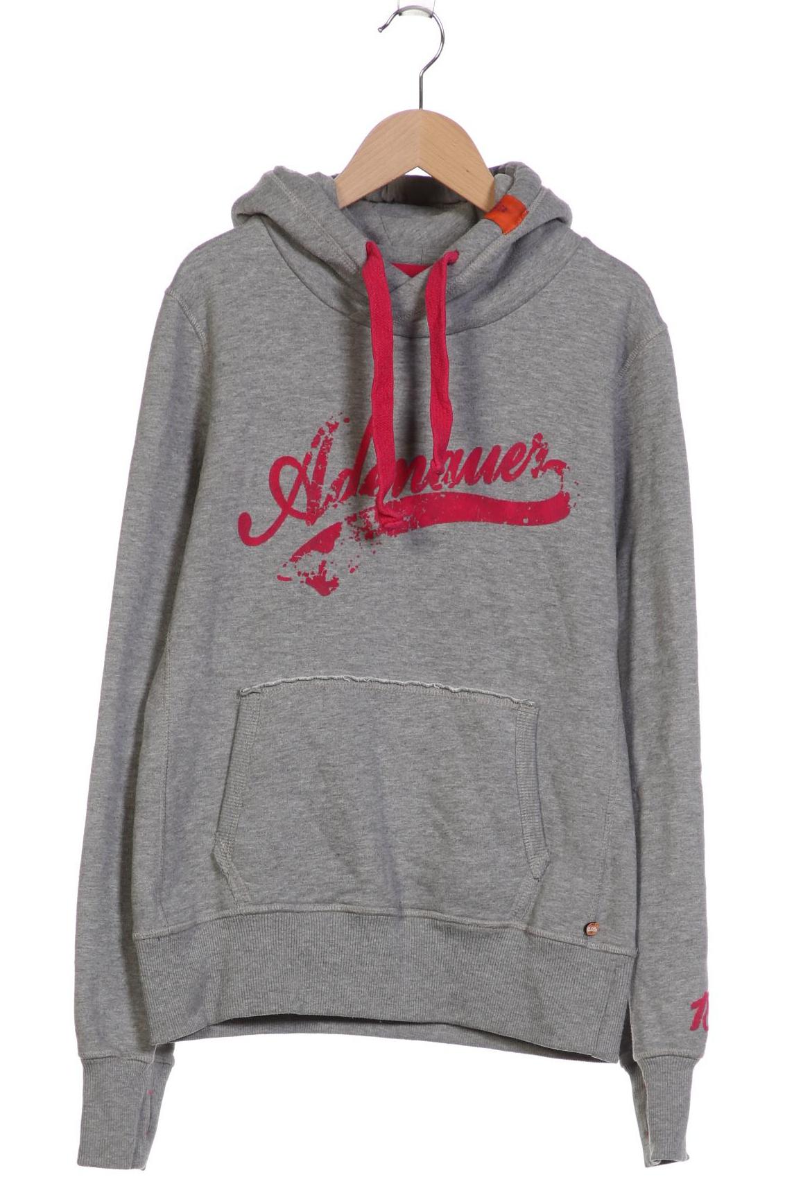 

Adenauer & Co Damen Kapuzenpullover, grau, Gr. 42