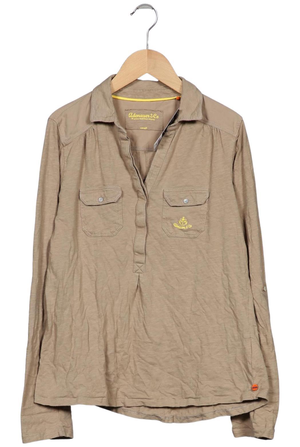 

Adenauer & Co Damen Poloshirt, beige, Gr. 36