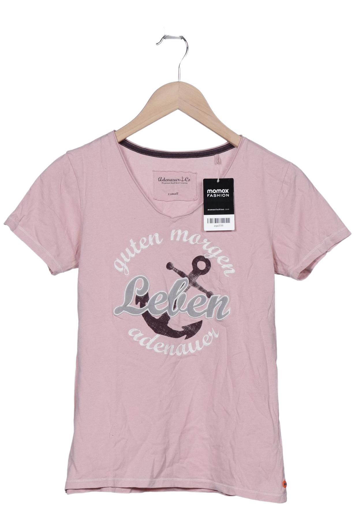 

Adenauer & Co Damen T-Shirt, pink, Gr. 34