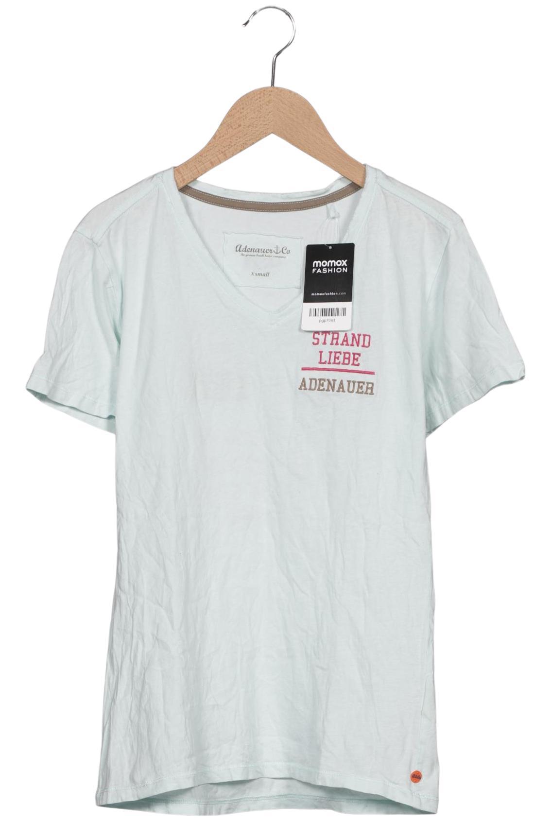 

Adenauer & Co Damen T-Shirt, hellgrün, Gr. 34