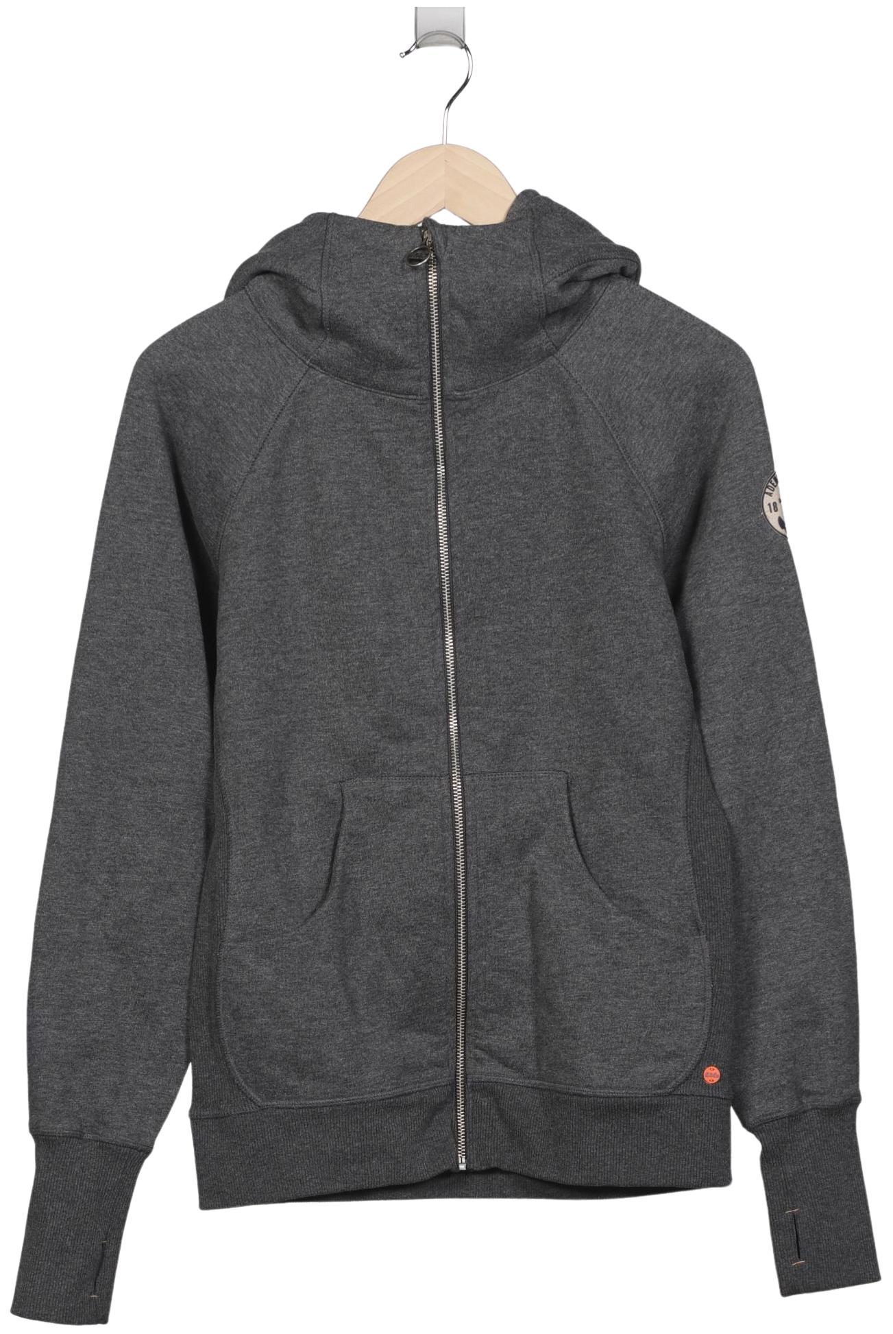 

Adenauer & Co Damen Kapuzenpullover, grau, Gr. 42