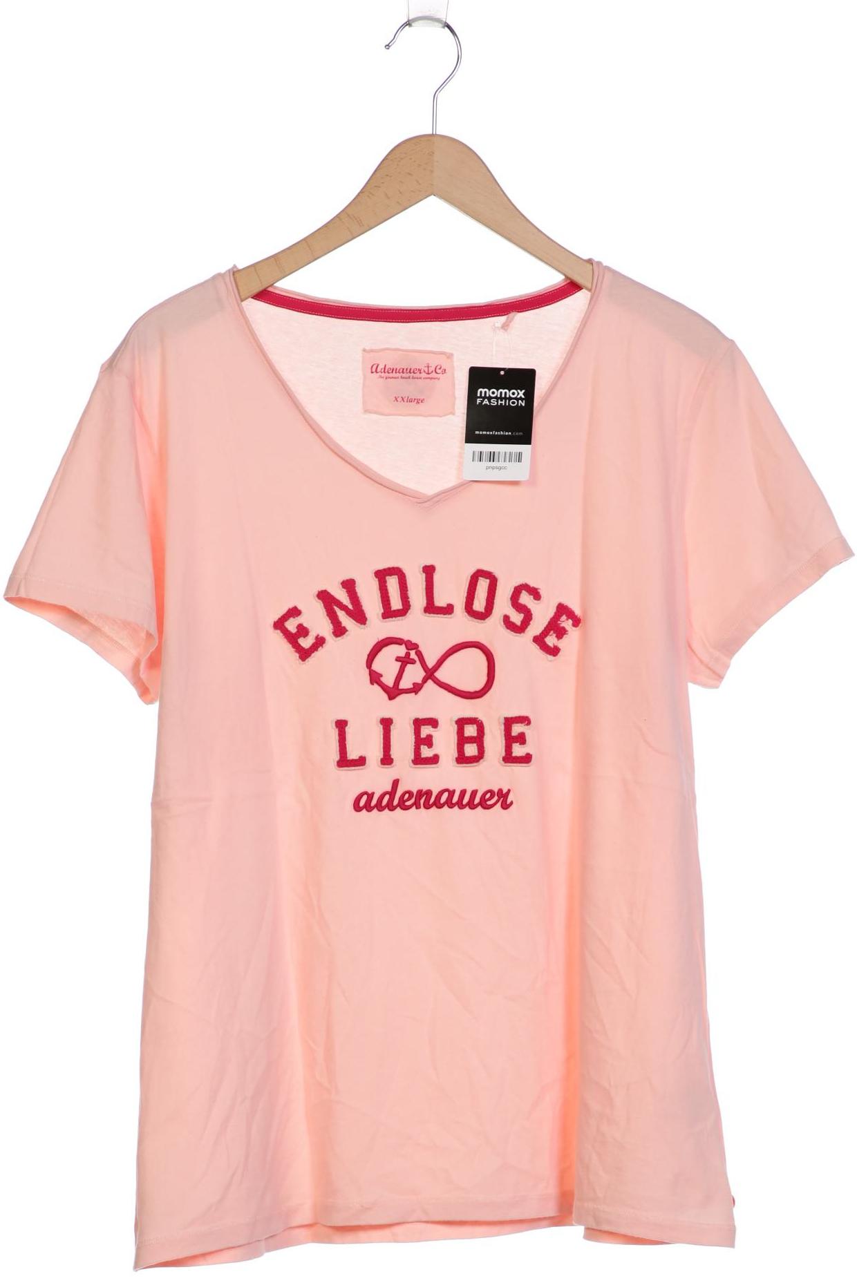 

Adenauer & Co Damen T-Shirt, pink, Gr. 46