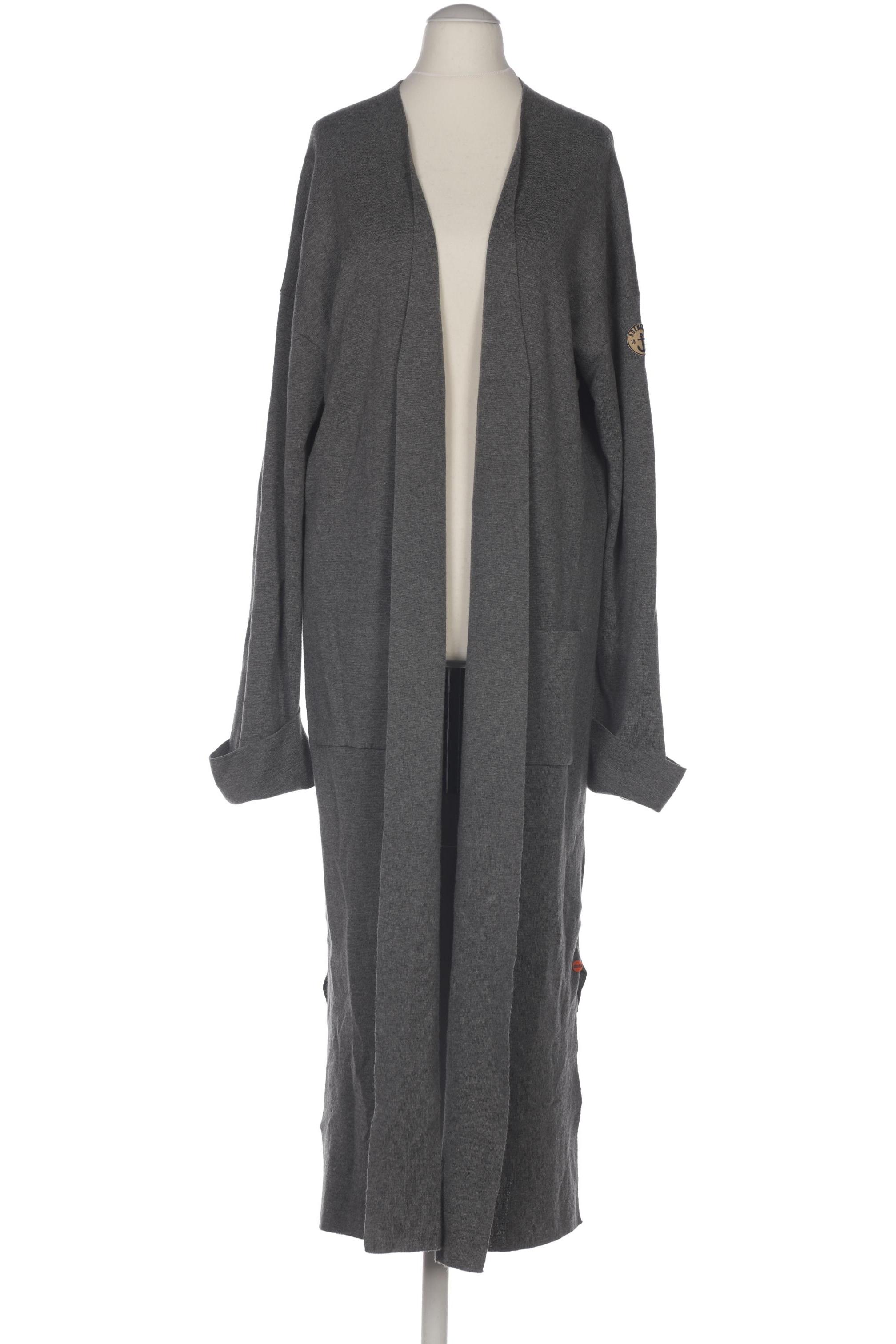 

Adenauer & Co Damen Strickjacke, grau, Gr. 34