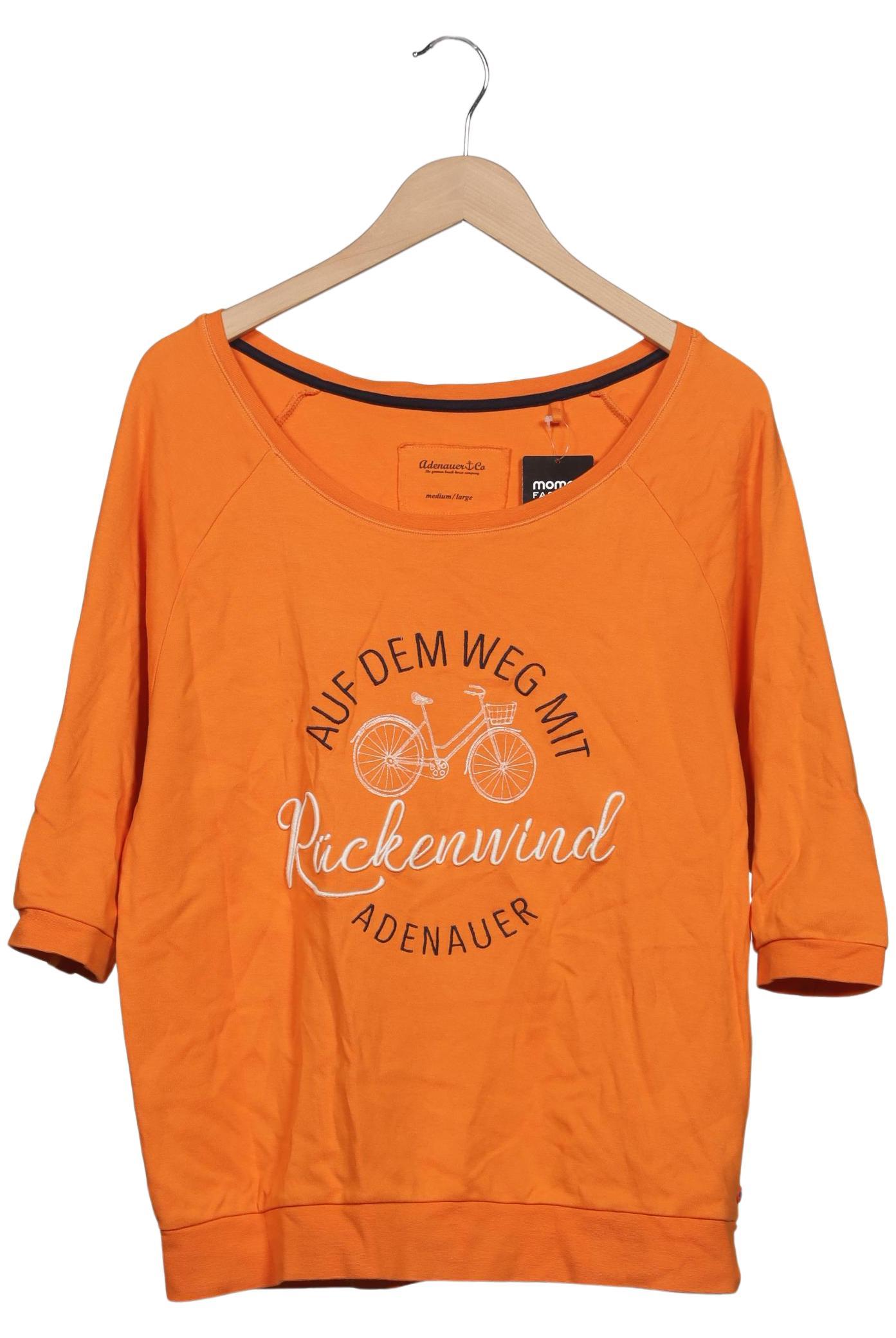 

Adenauer & Co Damen T-Shirt, orange, Gr. 38