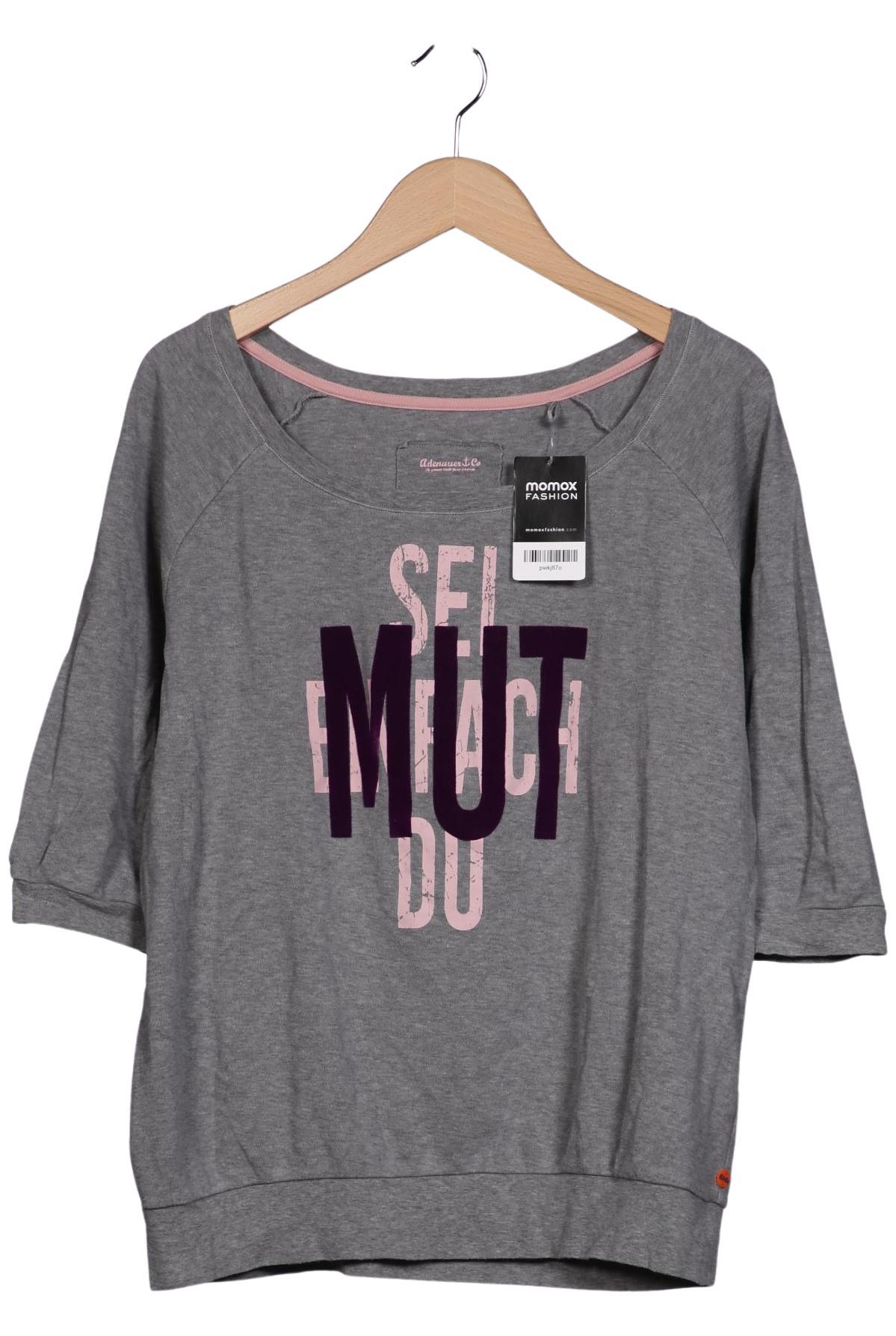 

Adenauer & Co Damen Sweatshirt, grau, Gr. 38