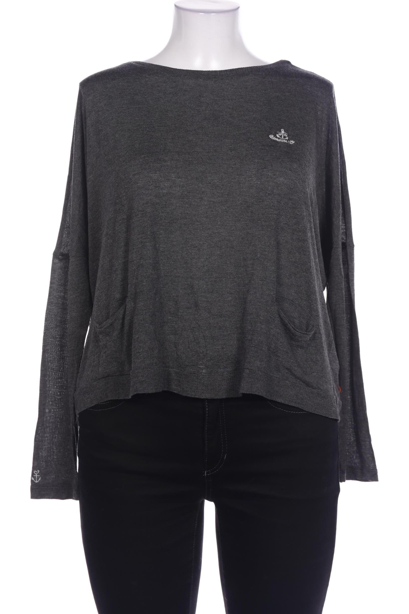 

Adenauer & Co Damen Langarmshirt, grau, Gr. 44
