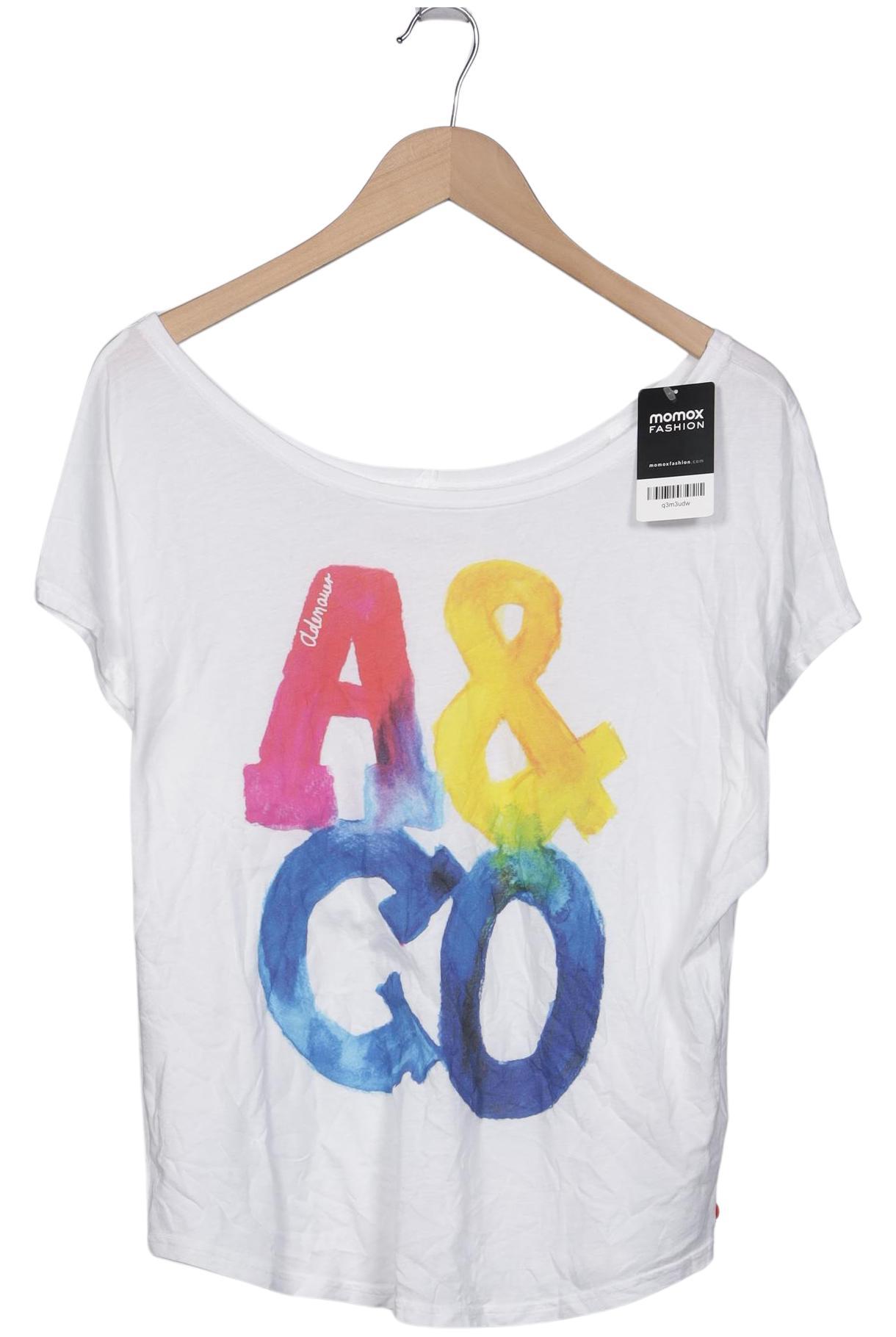 

Adenauer & Co Damen T-Shirt, weiß, Gr. 34