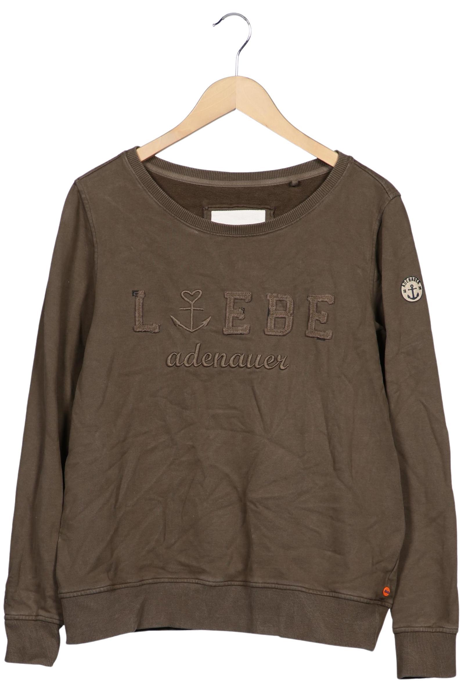 

Adenauer & Co Damen Sweatshirt, braun, Gr. 42