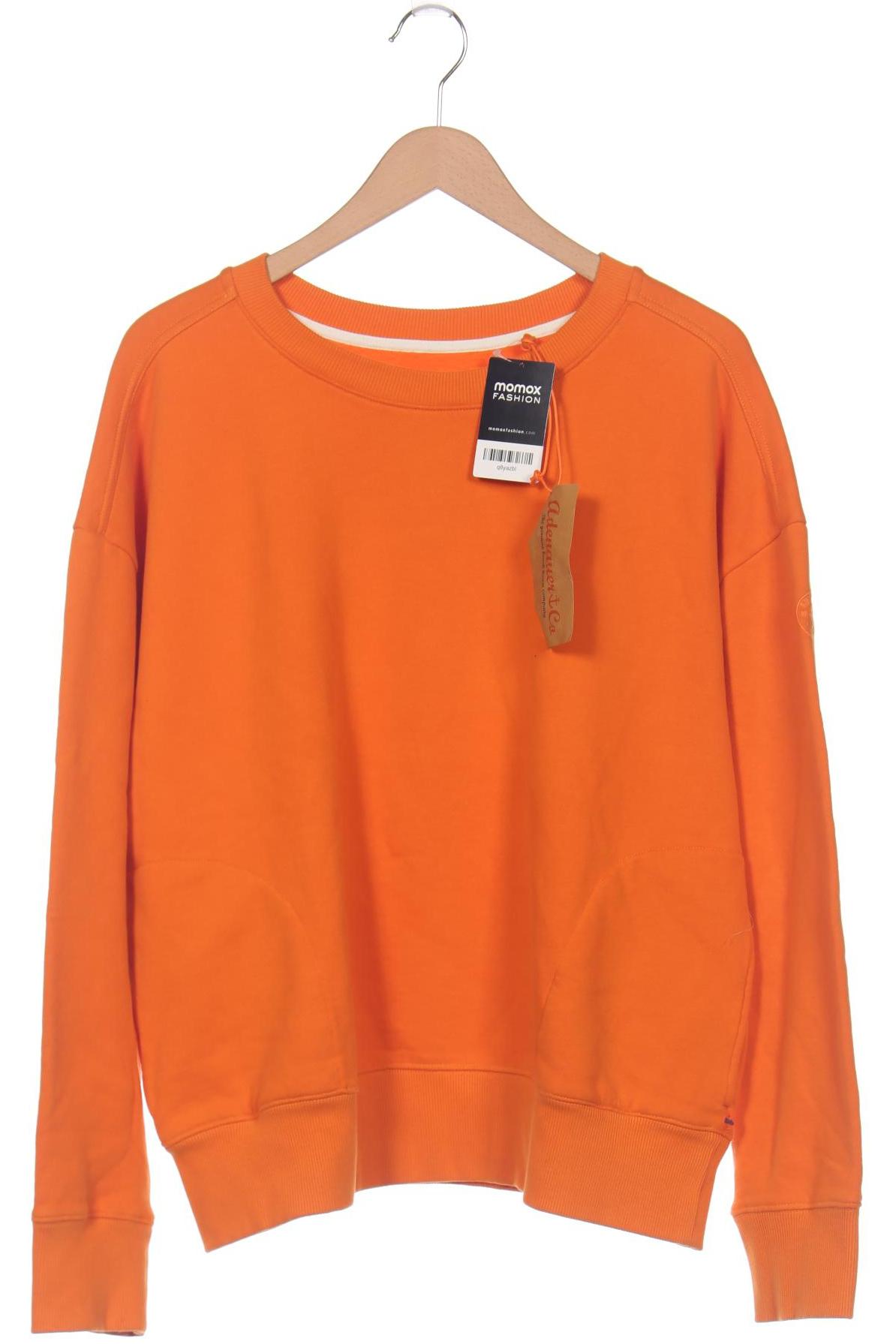 

Adenauer & Co Damen Sweatshirt, orange, Gr. 44