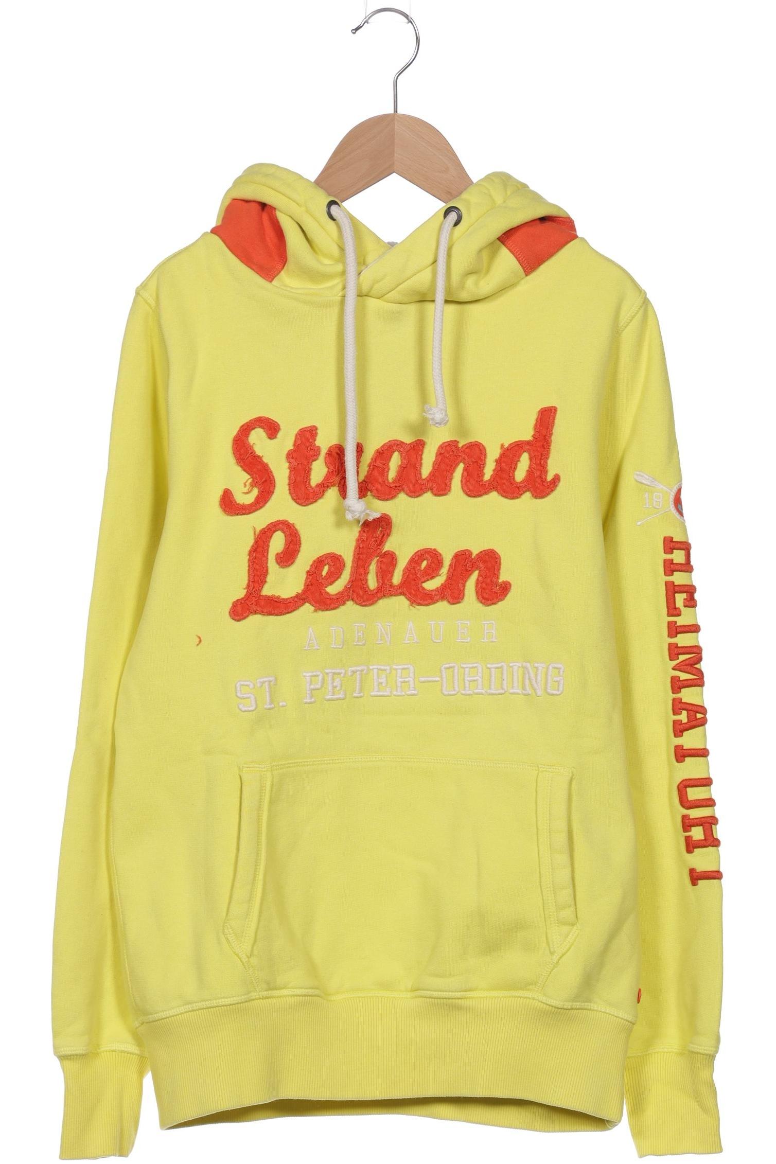 

Adenauer & Co Damen Kapuzenpullover, gelb, Gr. 38
