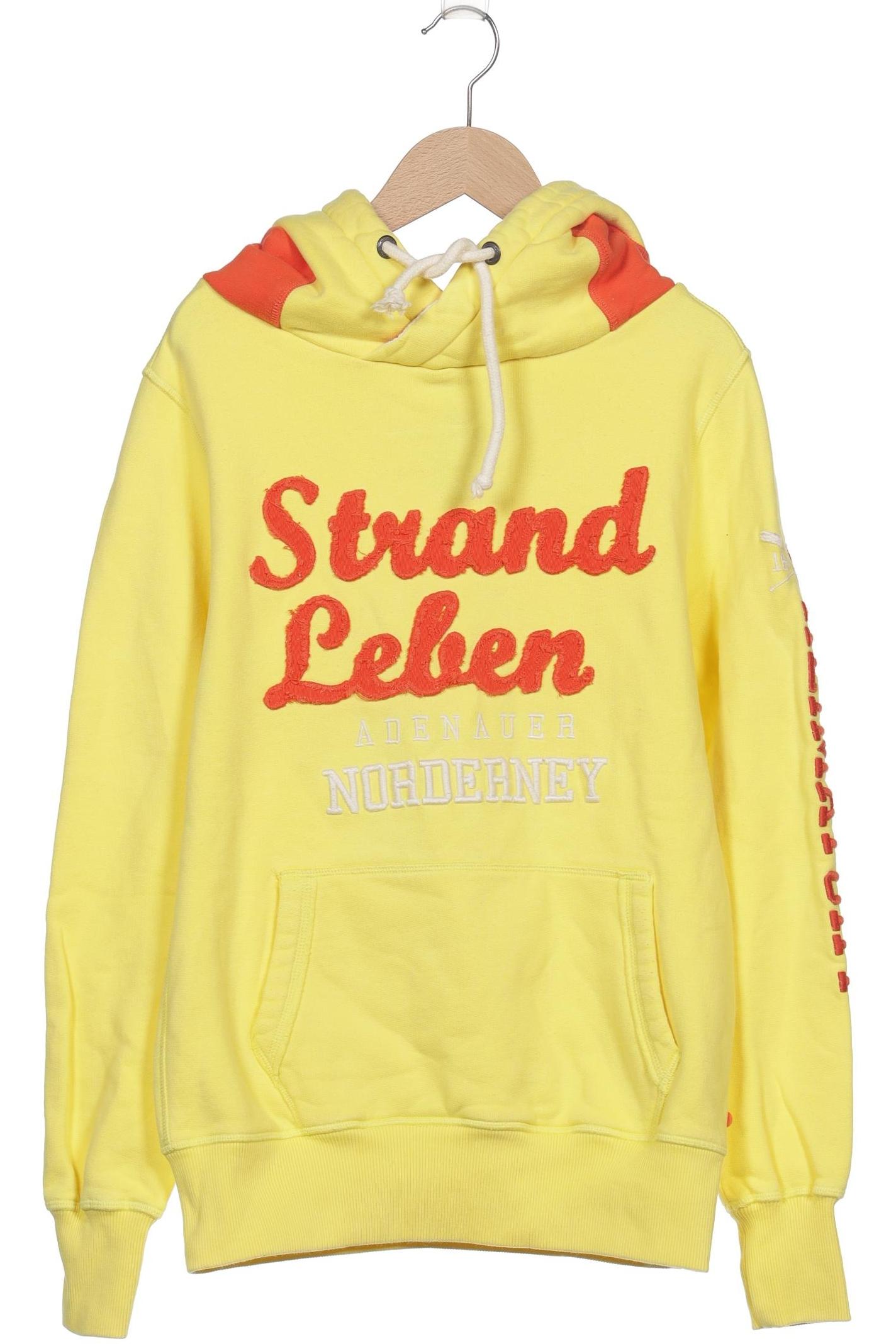 

Adenauer & Co Damen Kapuzenpullover, gelb, Gr. 36