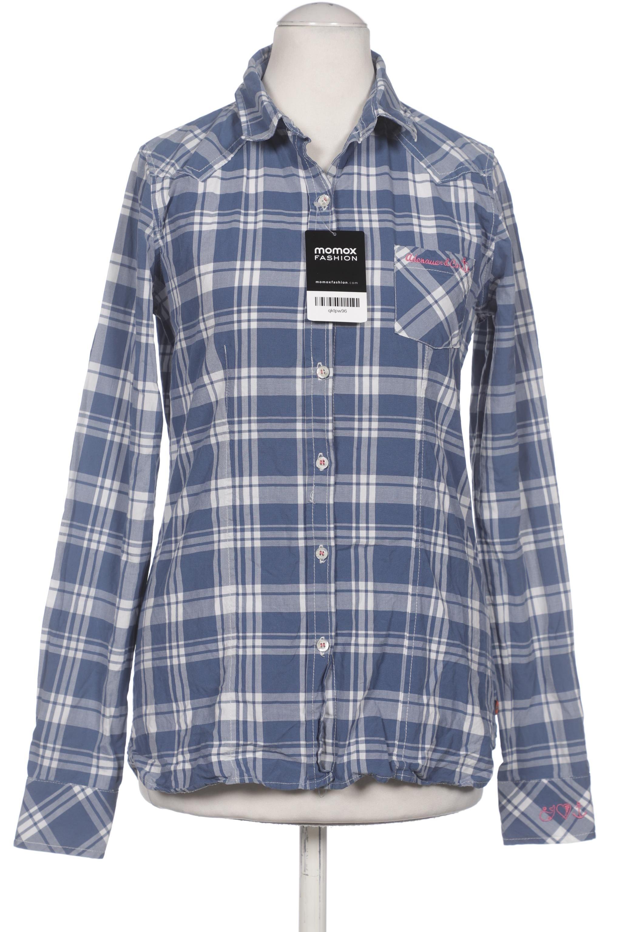 

Adenauer & Co Damen Bluse, hellblau, Gr. 34