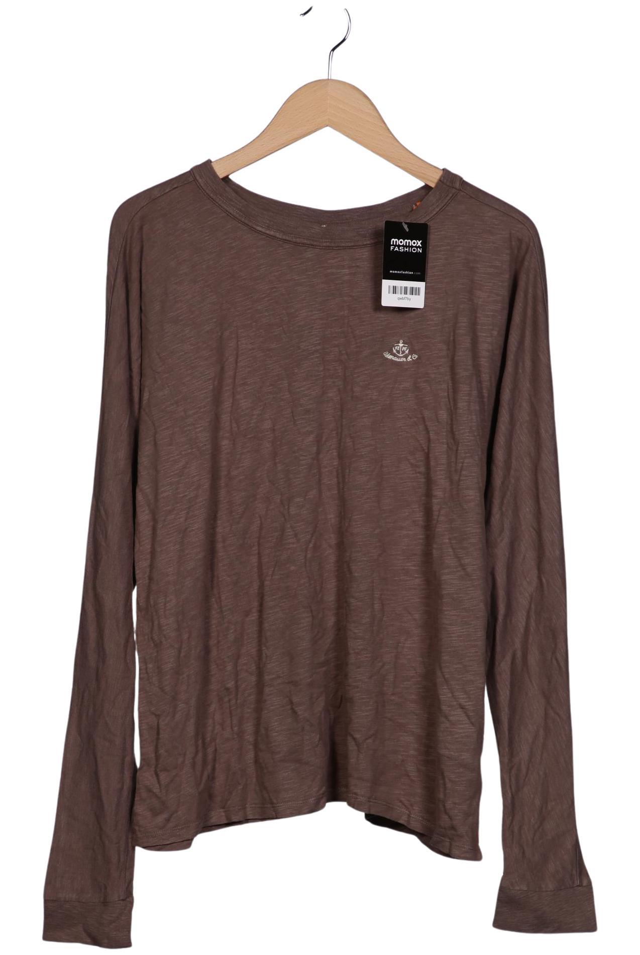 

Adenauer & Co Damen Langarmshirt, braun, Gr. 36