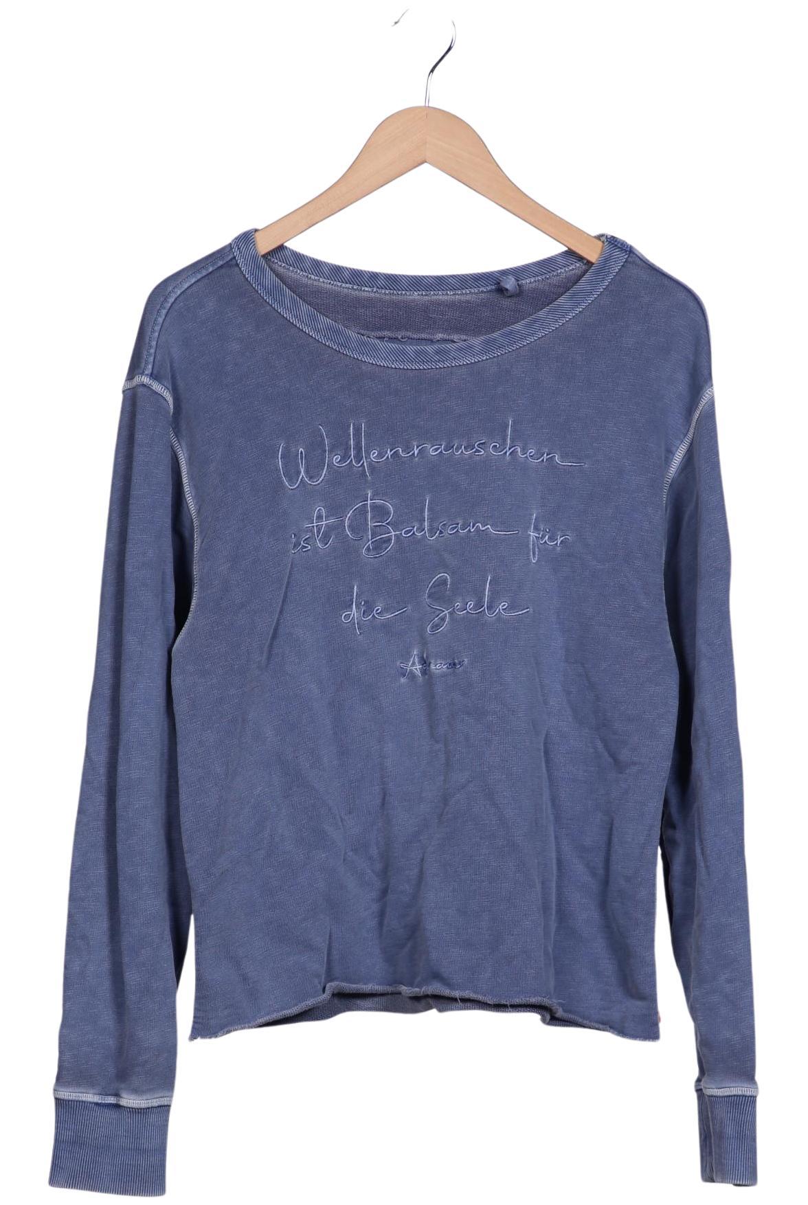 

Adenauer & Co Damen Sweatshirt, blau, Gr. 38