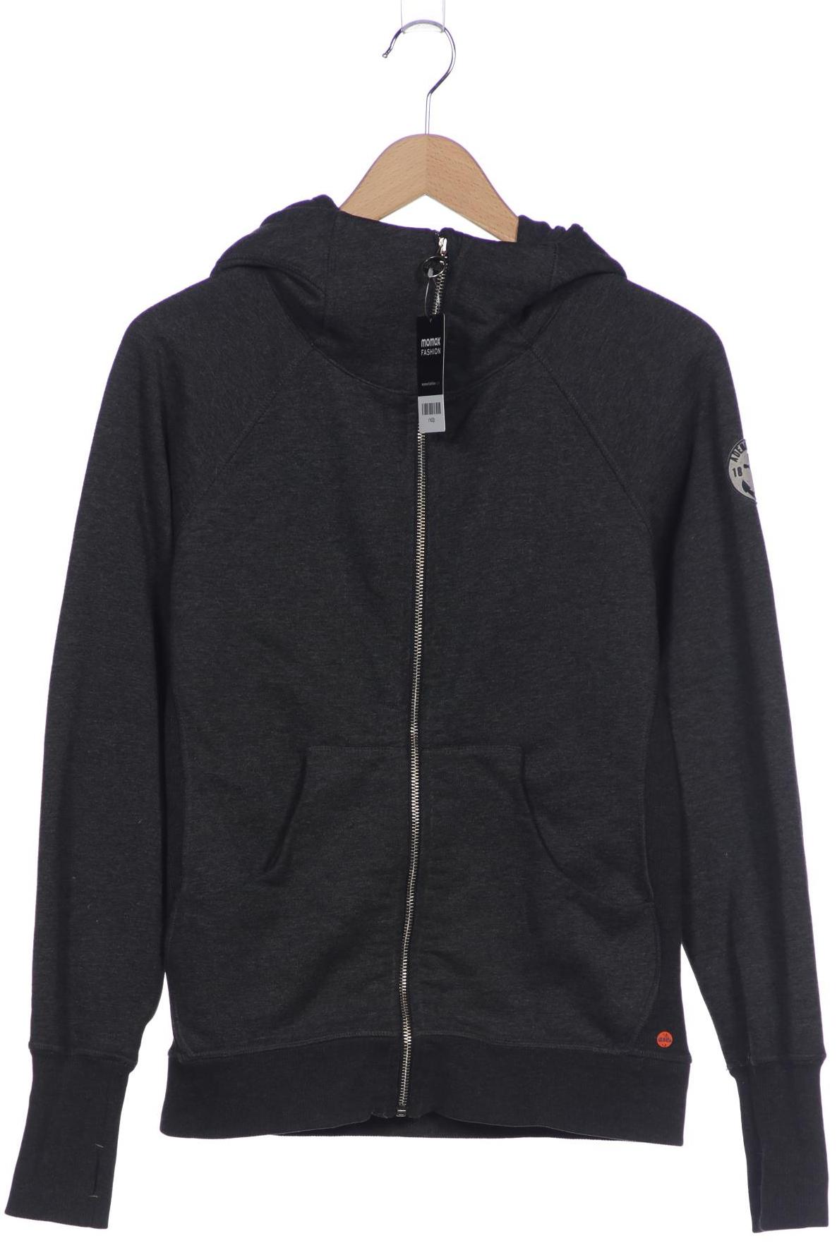 

Adenauer & Co Damen Kapuzenpullover, grau, Gr. 42
