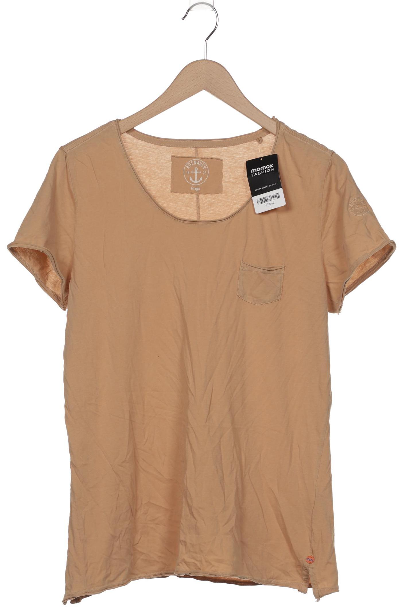 

Adenauer & Co Damen T-Shirt, beige, Gr. 42