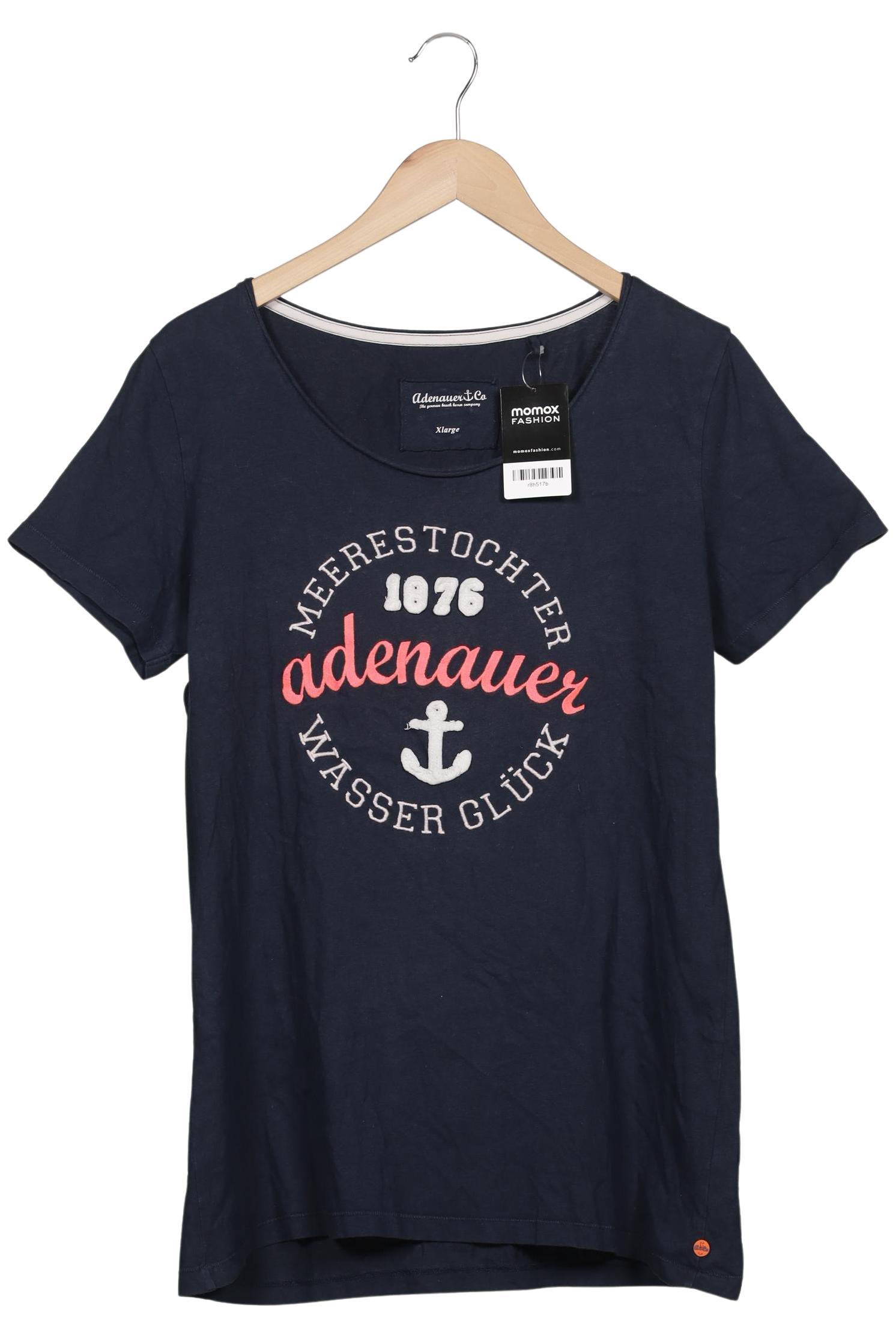 

Adenauer & Co Damen T-Shirt, marineblau, Gr. 44