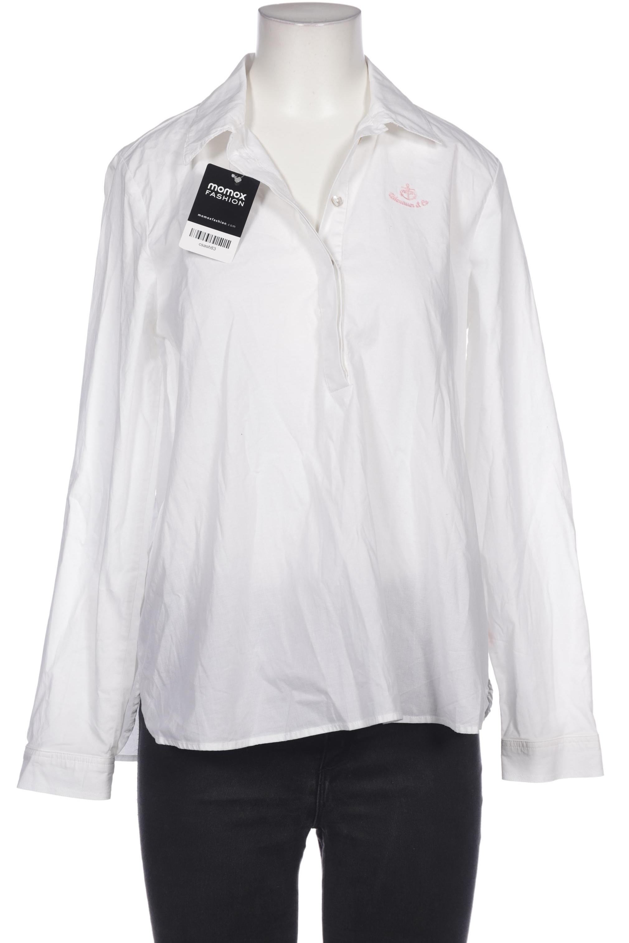 

Adenauer & Co Damen Bluse, weiß, Gr. 36