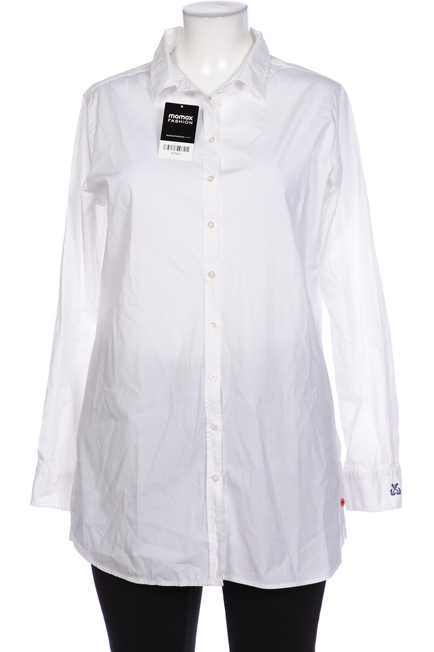 

Adenauer & Co Damen Bluse, weiß, Gr. 42