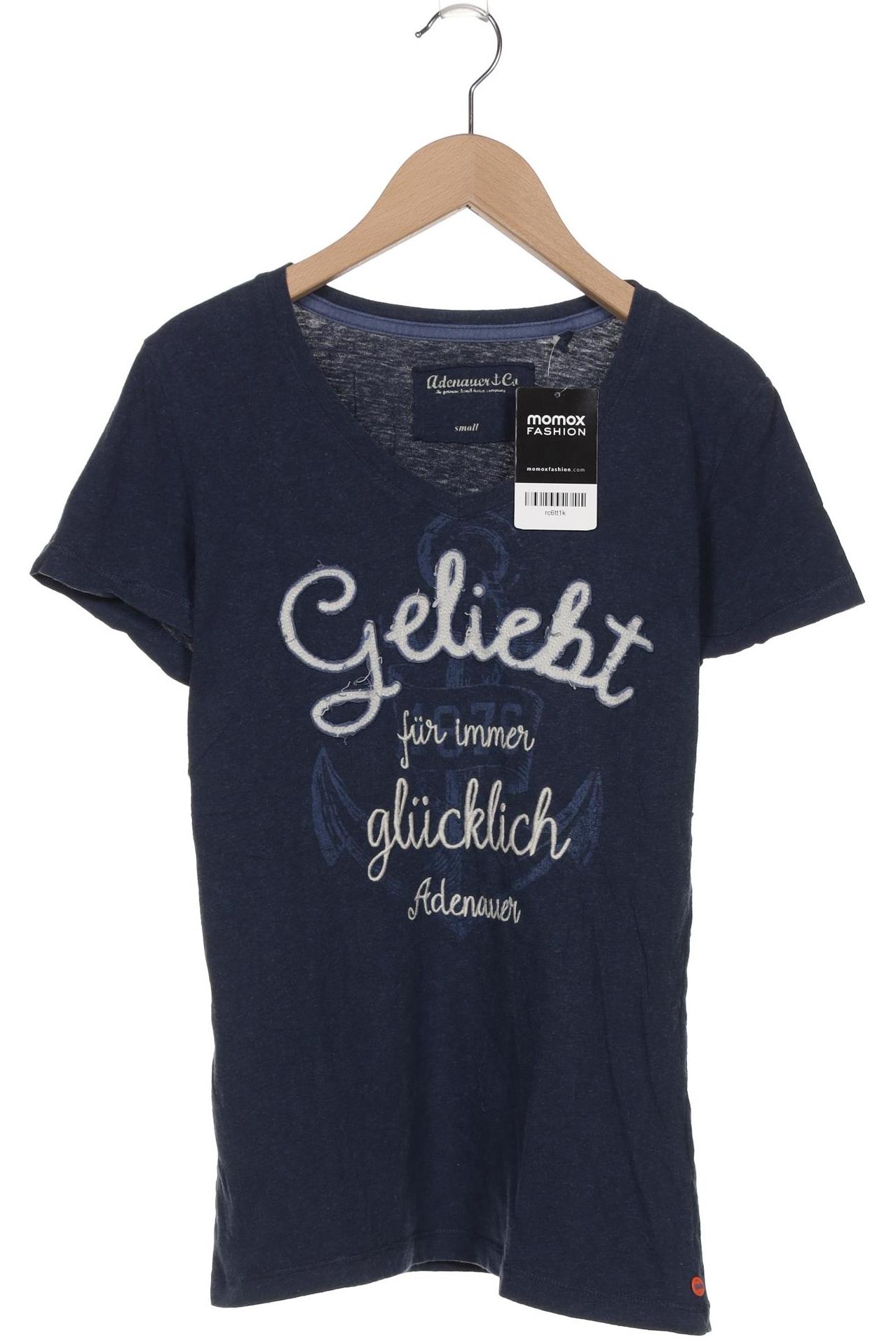 

Adenauer & Co Damen T-Shirt, marineblau, Gr. 36