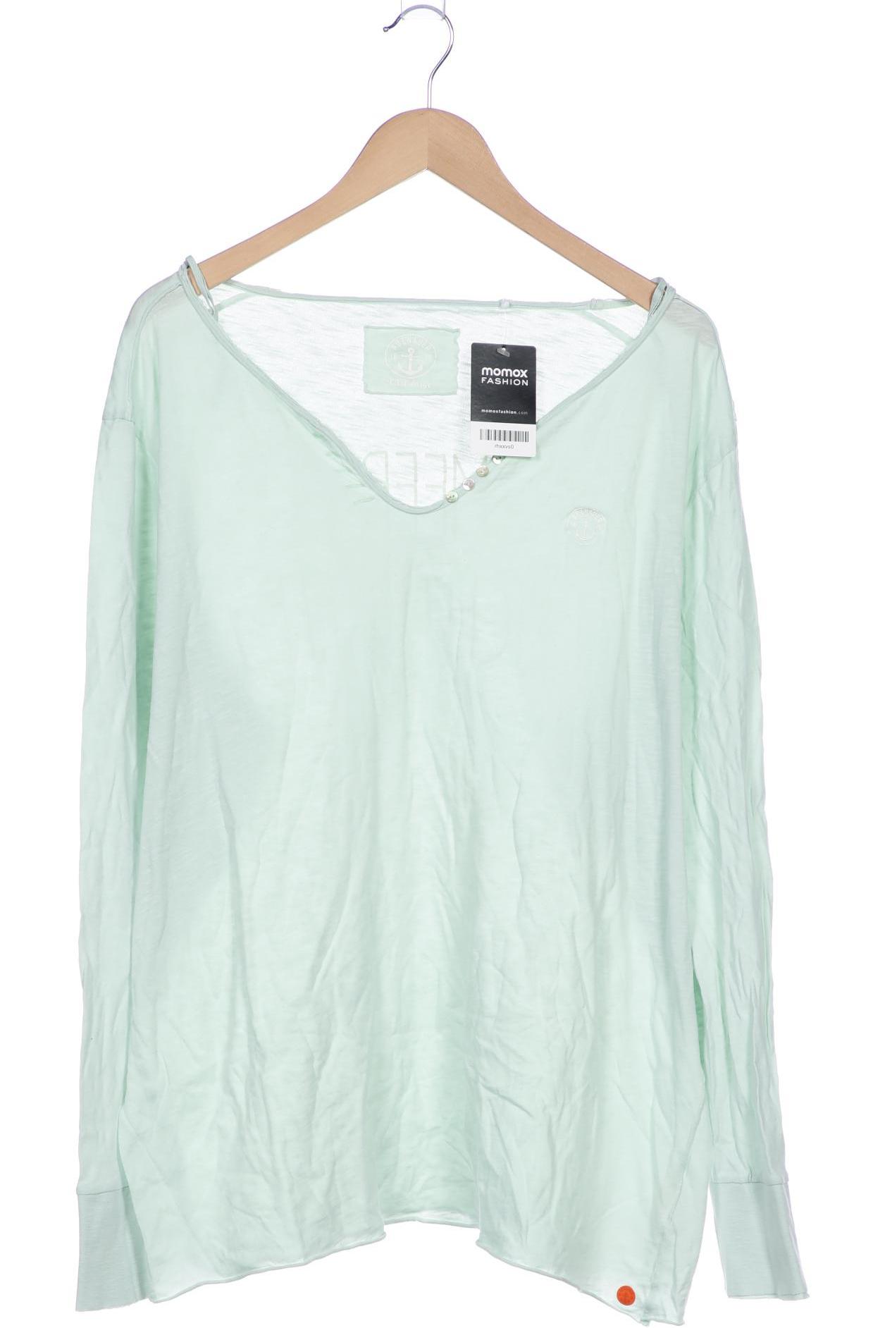 

Adenauer & Co Damen Langarmshirt, hellgrün, Gr. 48