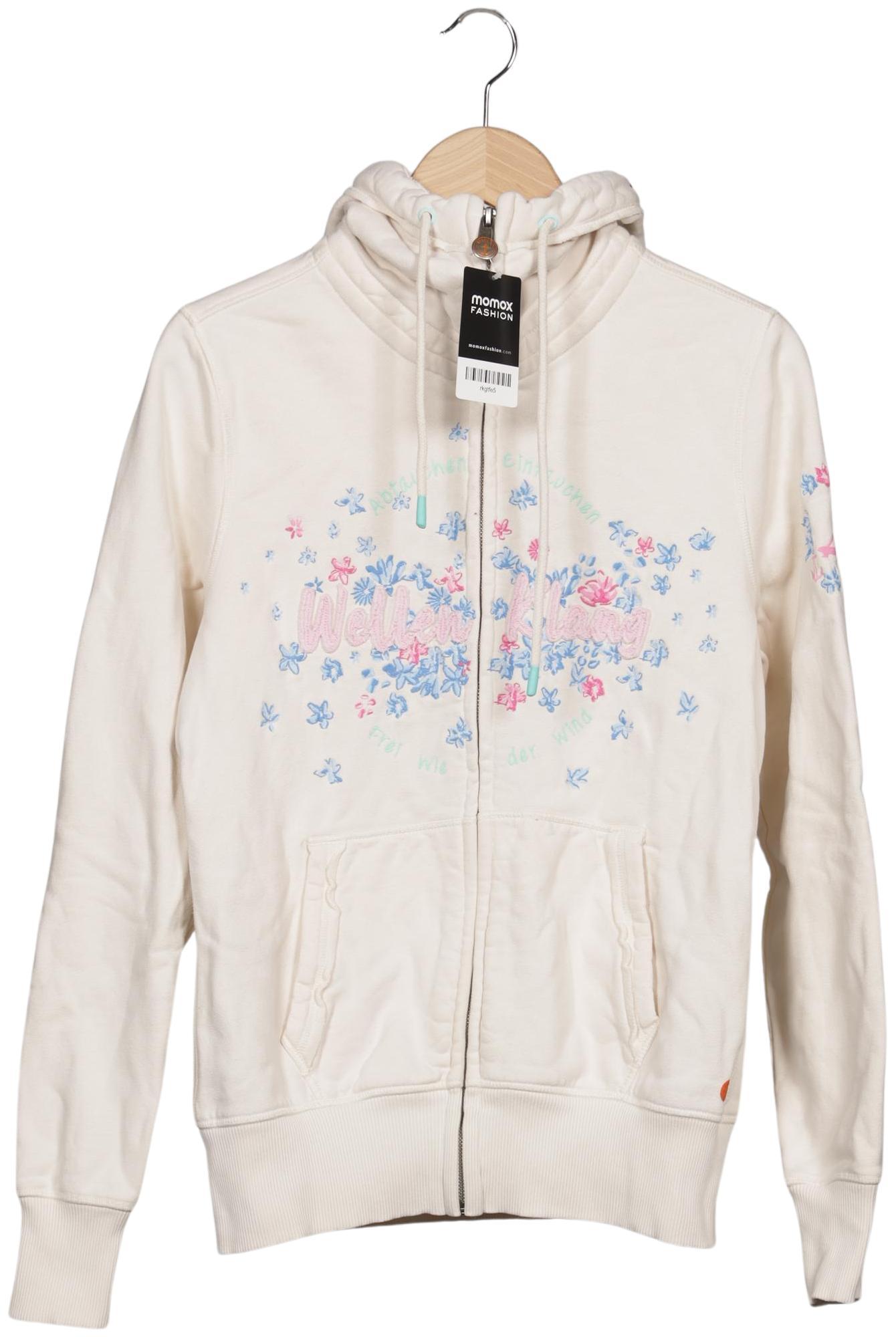 

Adenauer & Co Damen Kapuzenpullover, cremeweiß, Gr. 38