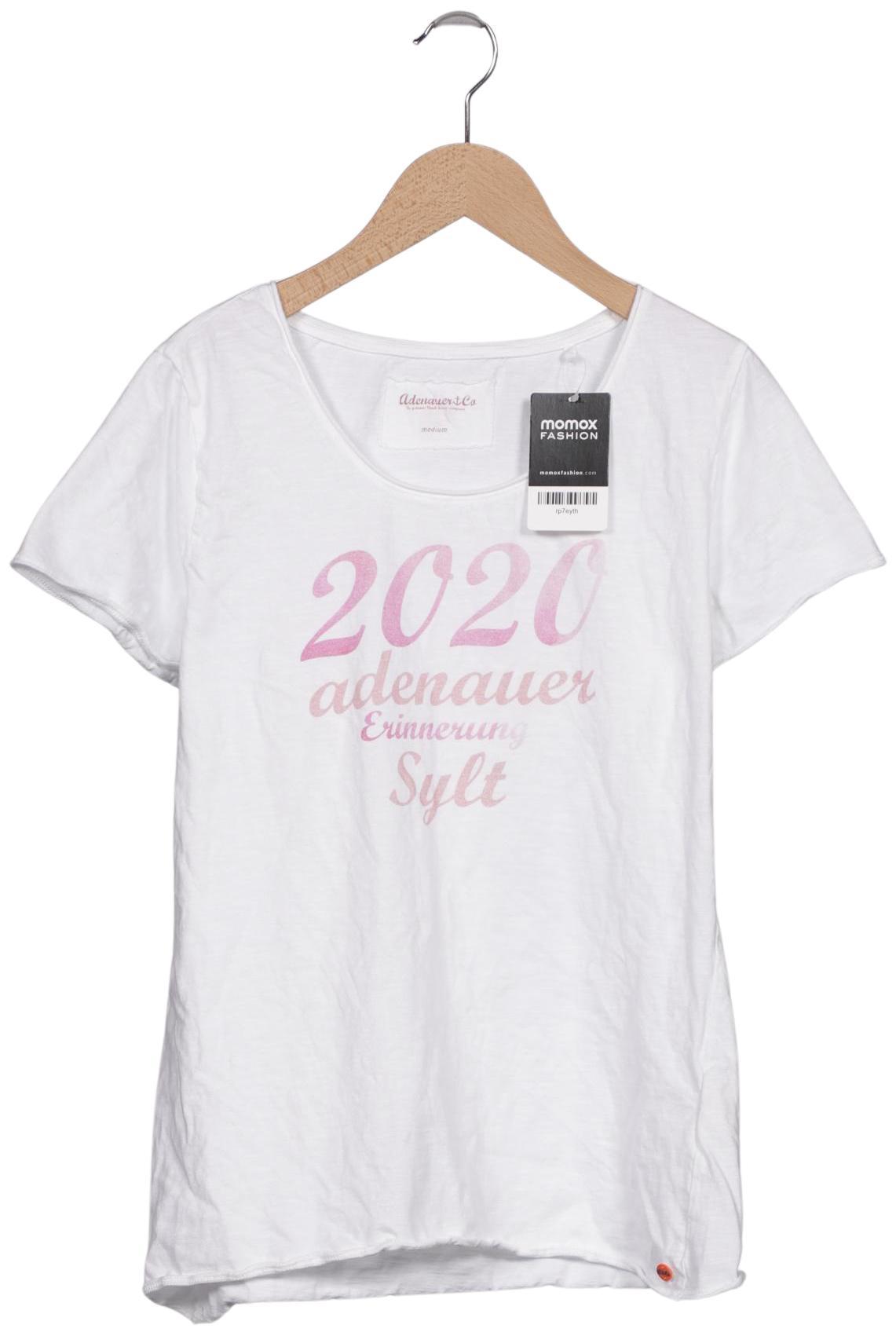 

Adenauer & Co Damen T-Shirt, weiß, Gr. 38