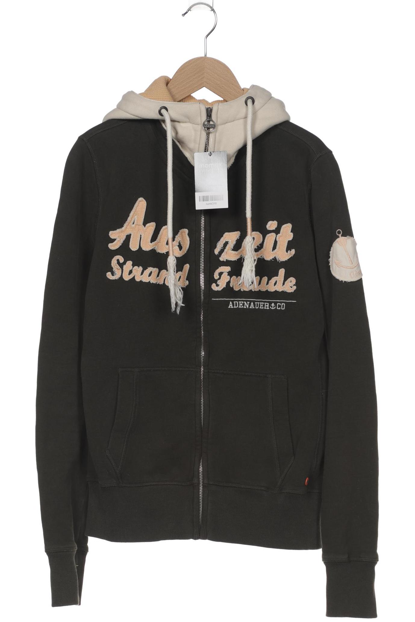 

Adenauer & Co Damen Kapuzenpullover, grün, Gr. 36