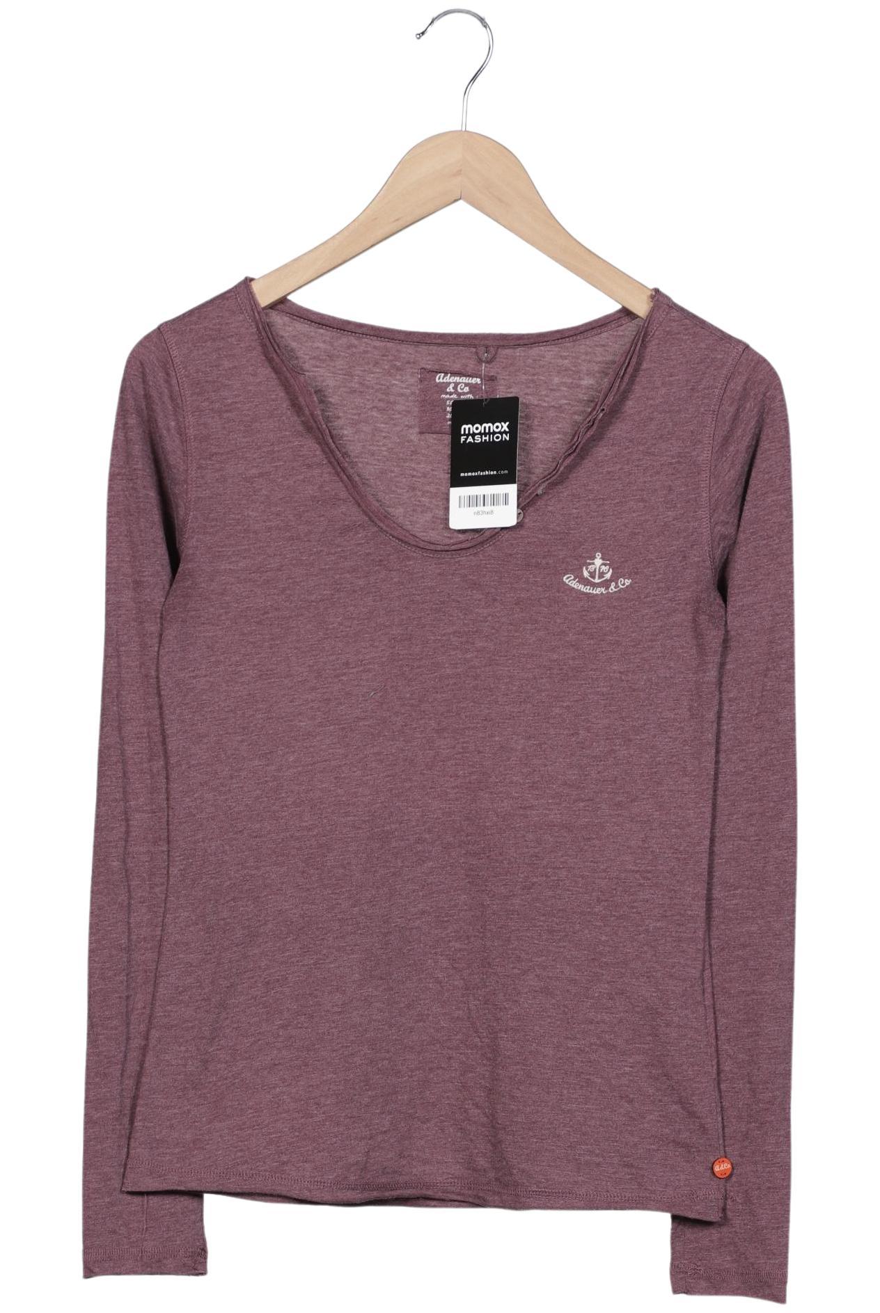 

Adenauer & Co Damen Langarmshirt, flieder, Gr. 36