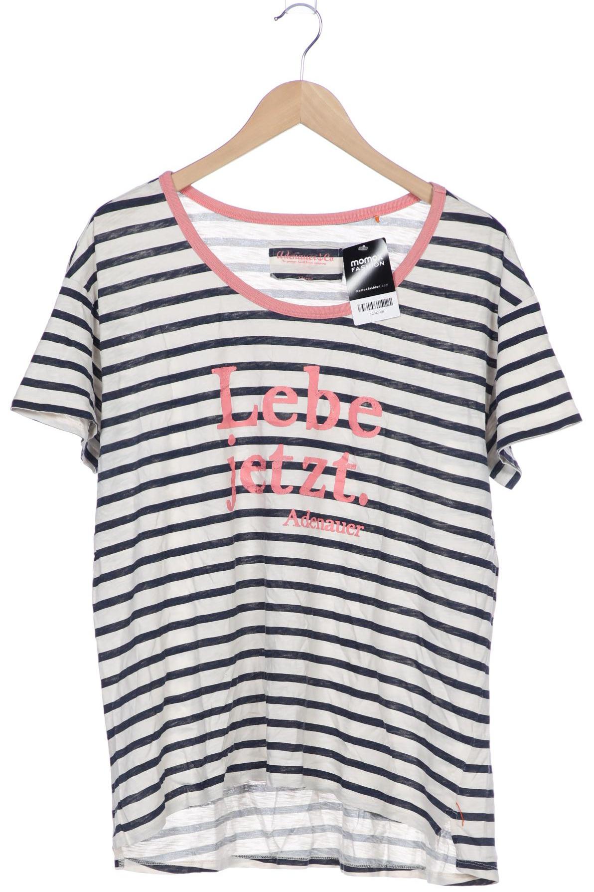 

Adenauer & Co Damen T-Shirt, cremeweiß, Gr. 44