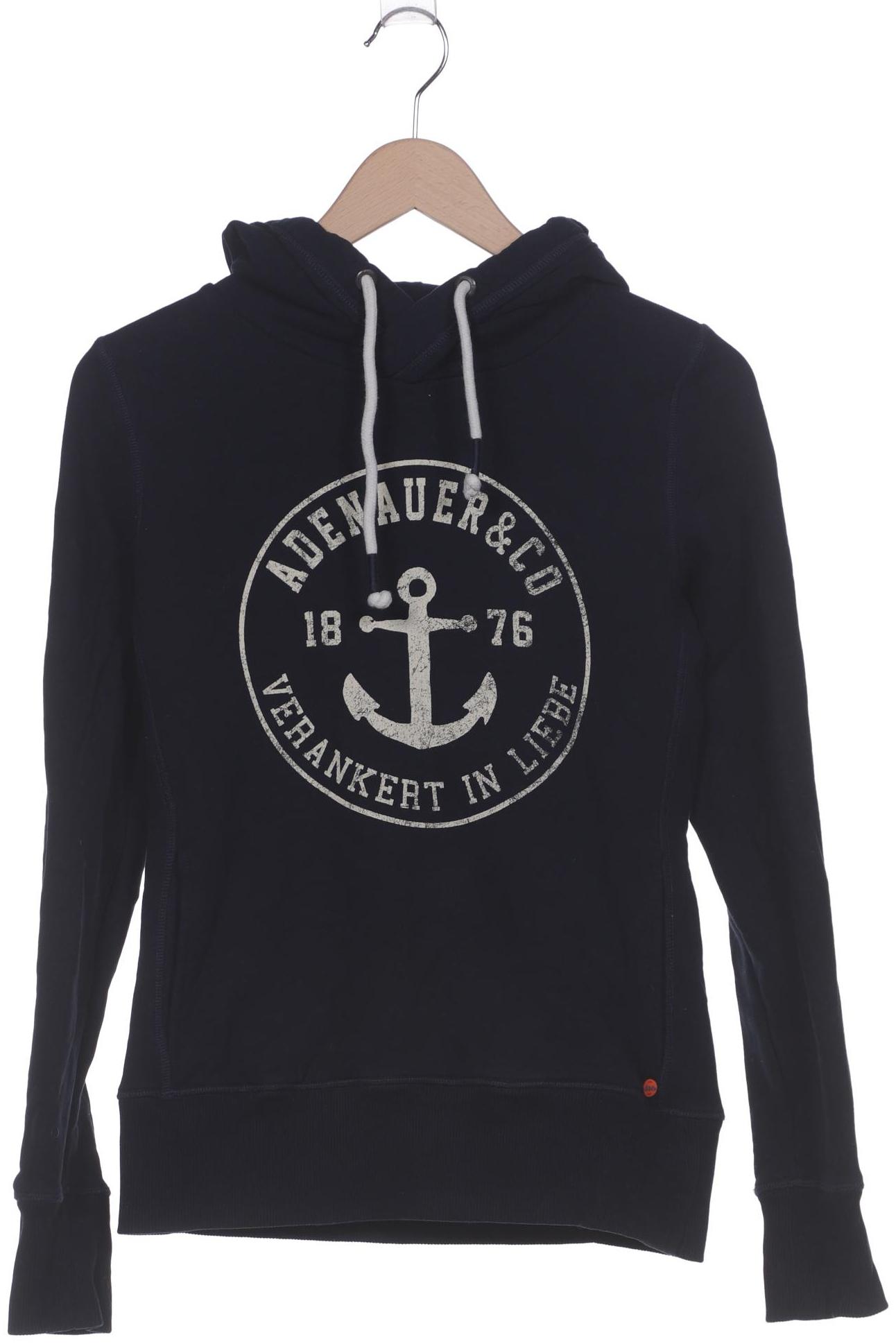 

Adenauer & Co Damen Kapuzenpullover, marineblau, Gr. 34