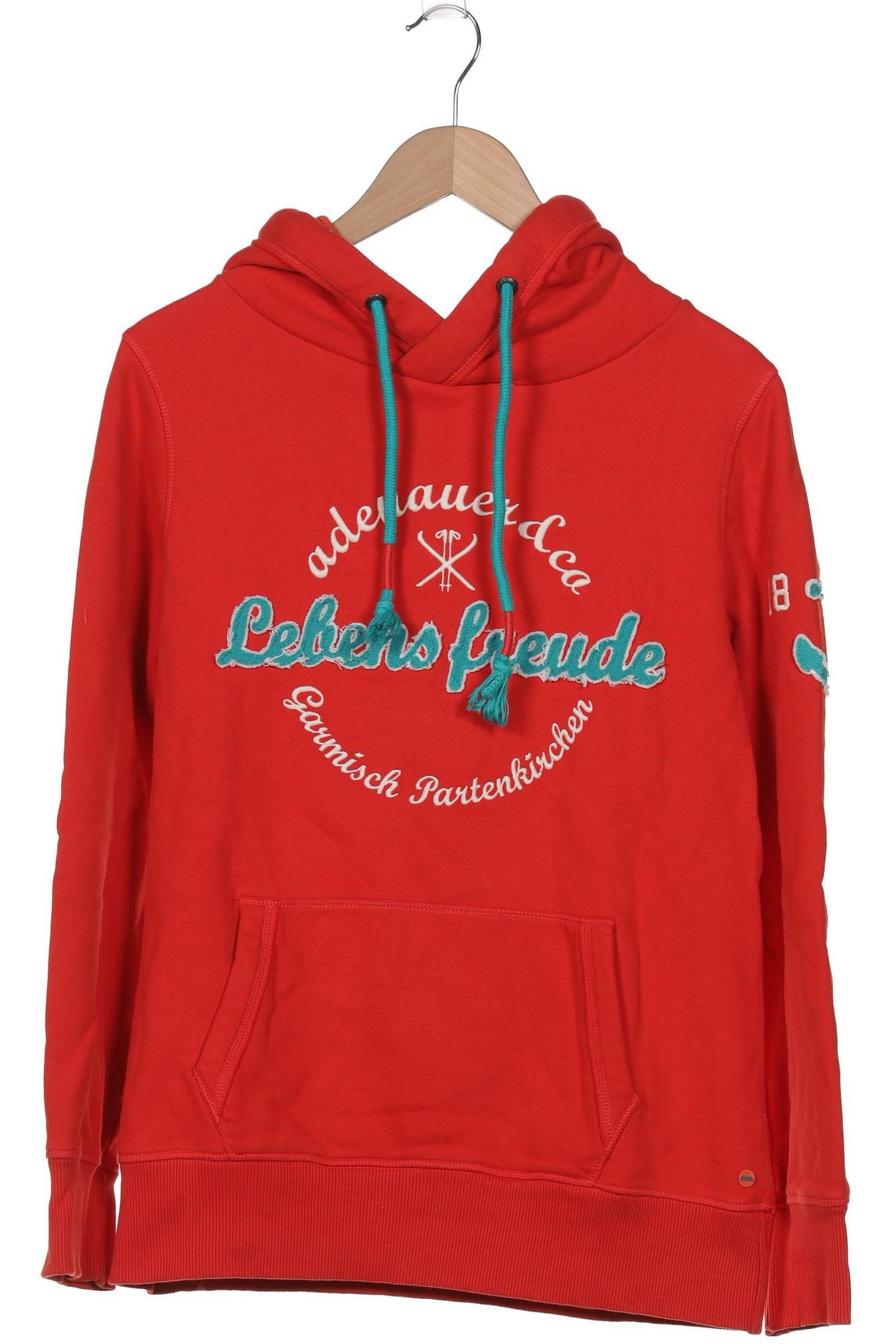 

Adenauer & Co Damen Kapuzenpullover, rot, Gr. 42
