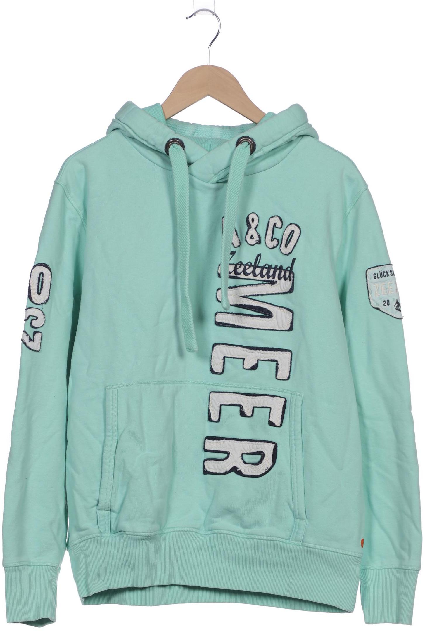 

Adenauer & Co Damen Kapuzenpullover, hellgrün, Gr. 44