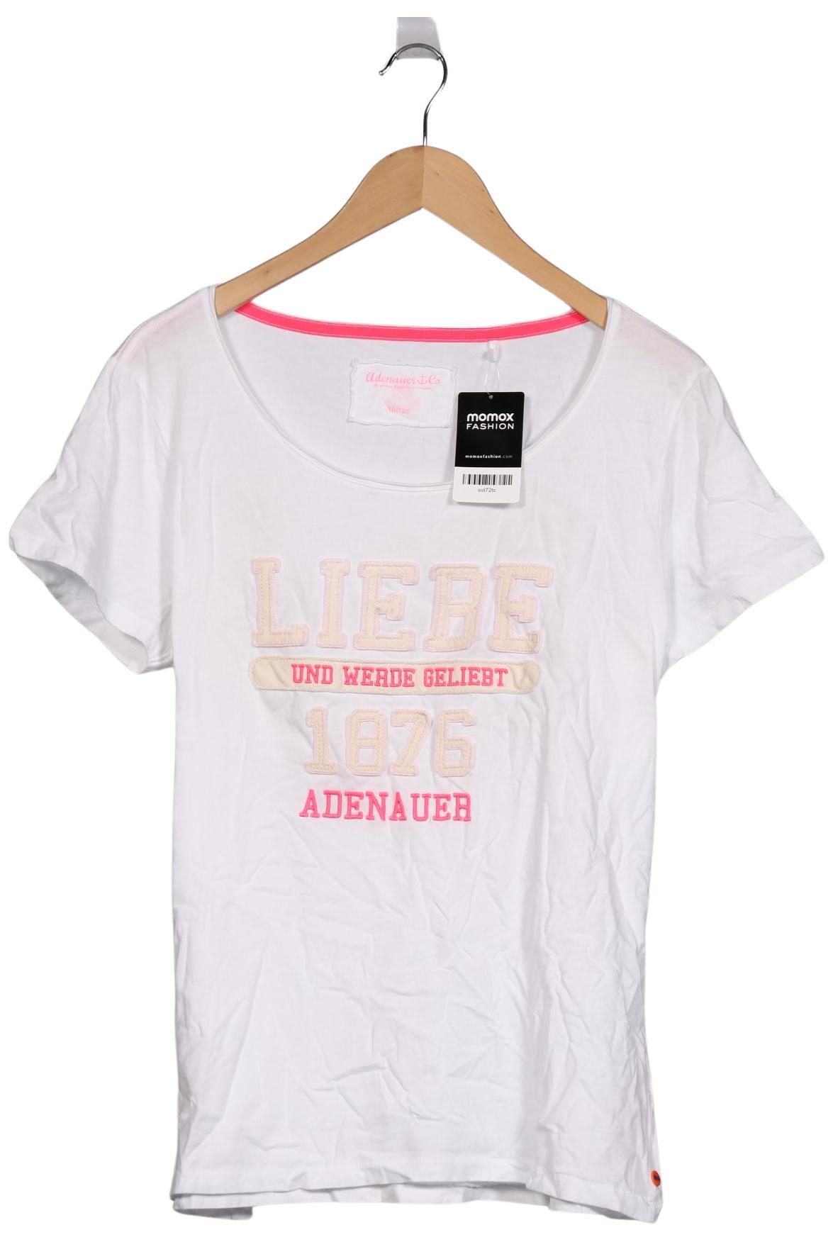 

Adenauer & Co Damen T-Shirt, weiß, Gr. 44